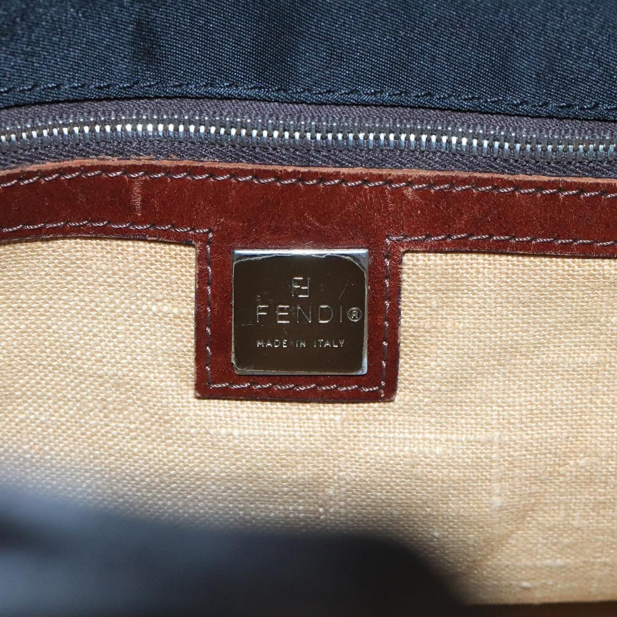 Fendi Ff Black Synthetic Tote Bag (Pre-Owned) Size ONE SIZE - 18 Thumbnail