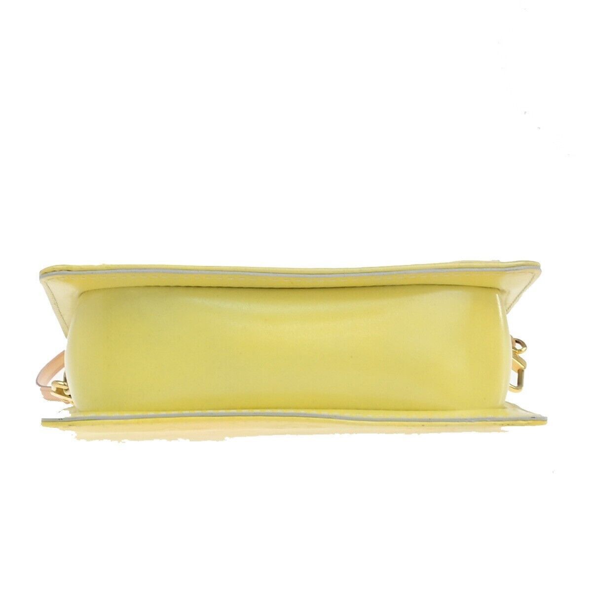 Louis Vuitton Mott Yellow Leather Handbag (Pre-Owned) Size ONE SIZE - 7 Thumbnail