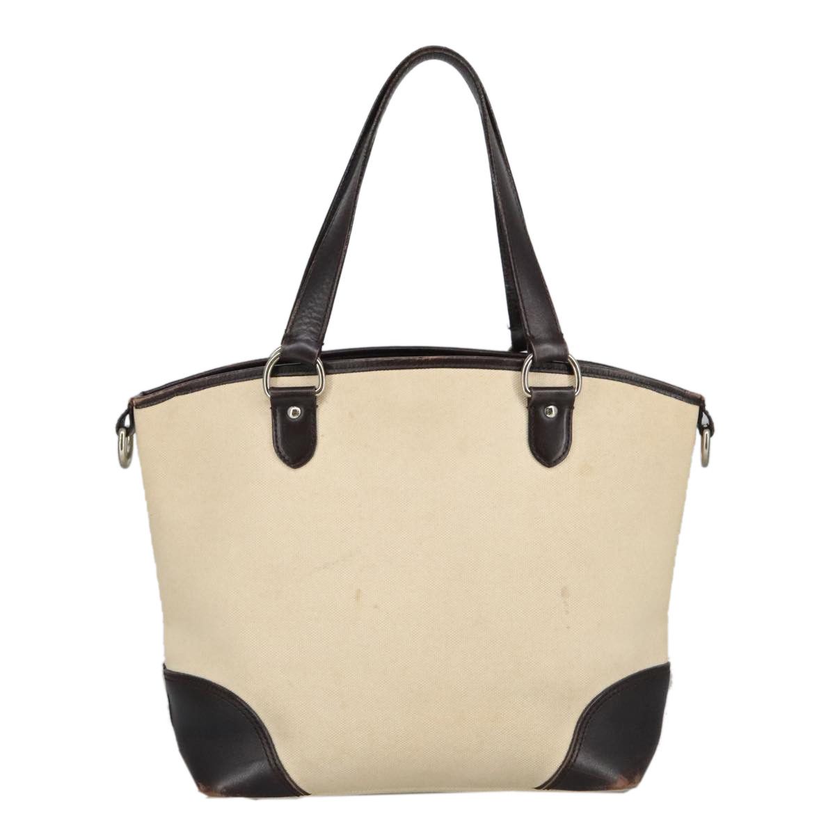 Beige Canvas Tote Bag (Pre-Owned)