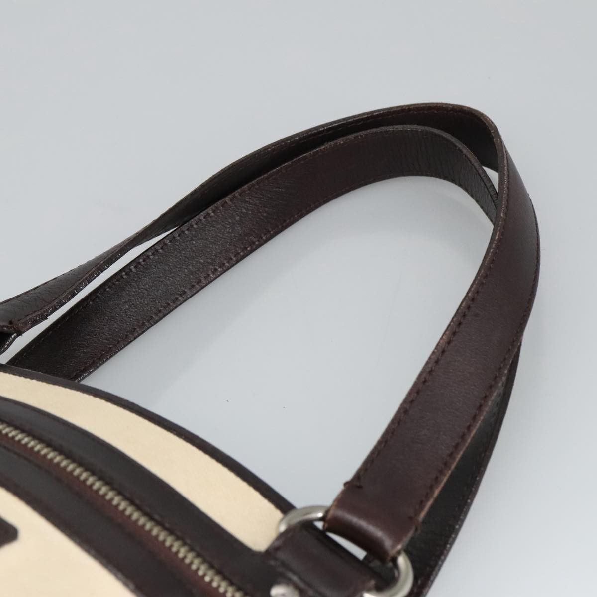 Beige Canvas Tote Bag (Pre-Owned)