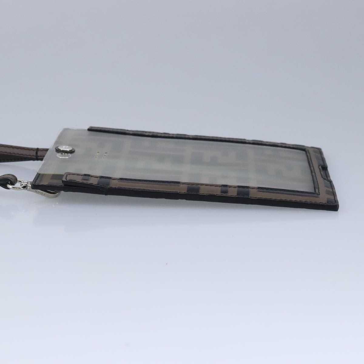 Fendi Zucca Brown Canvas Clutch Bag (Pre-Owned) Size ONE SIZE - 4 Thumbnail