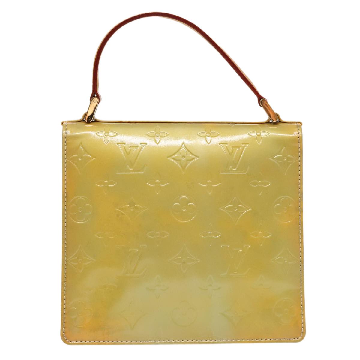 Louis Vuitton Spring Street Yellow Patent Leather Handbag (Pre-Owned) Size ONE SIZE - 2 Thumbnail