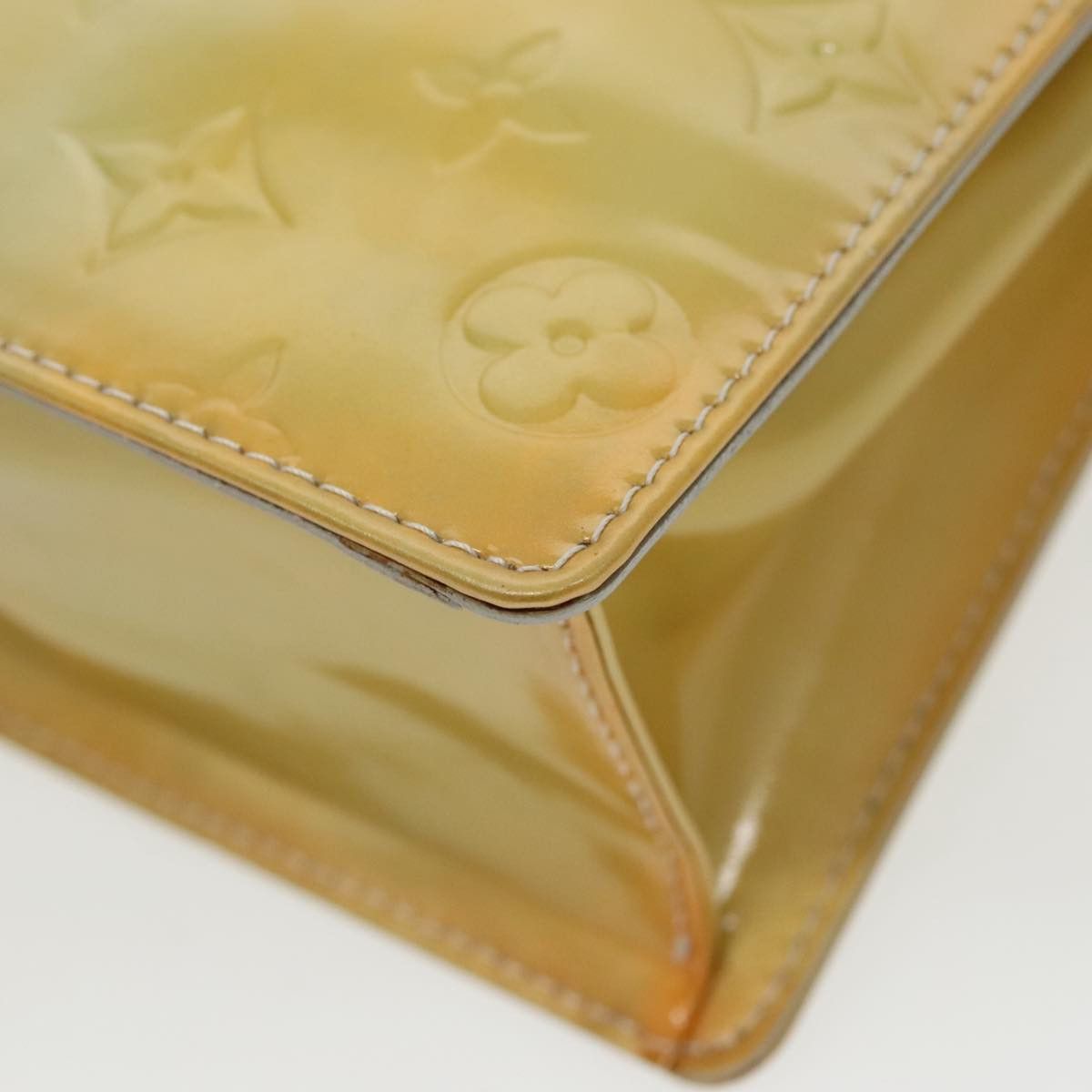 Louis Vuitton Spring Street Yellow Patent Leather Handbag (Pre-Owned) Size ONE SIZE - 8 Thumbnail