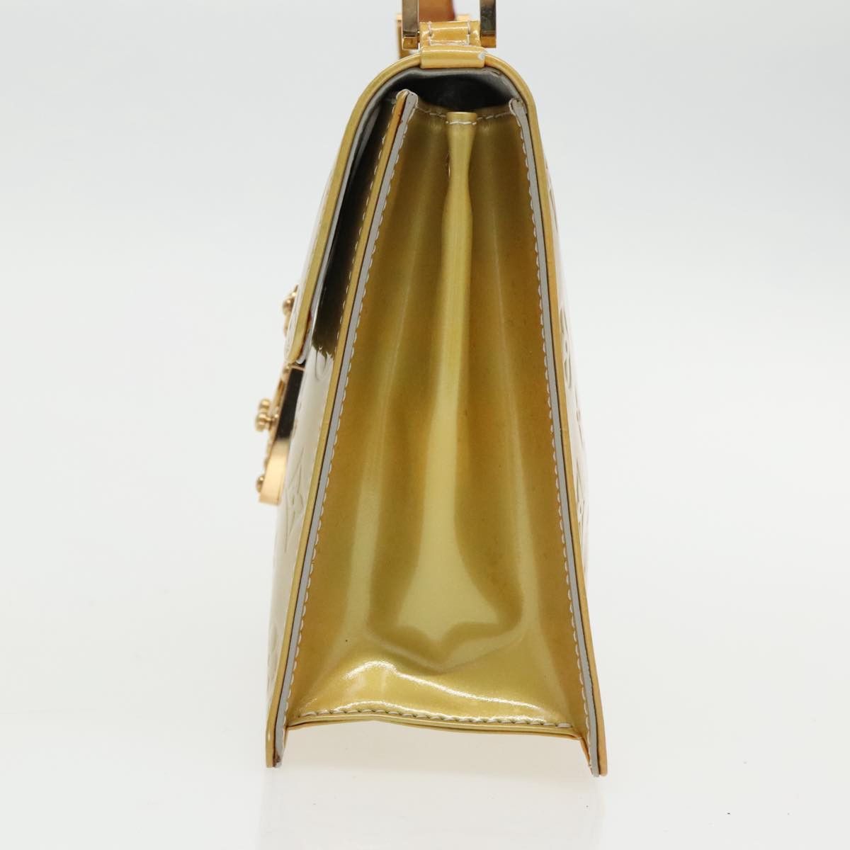 Louis Vuitton Spring Street Yellow Patent Leather Handbag (Pre-Owned) Size ONE SIZE - 3 Thumbnail