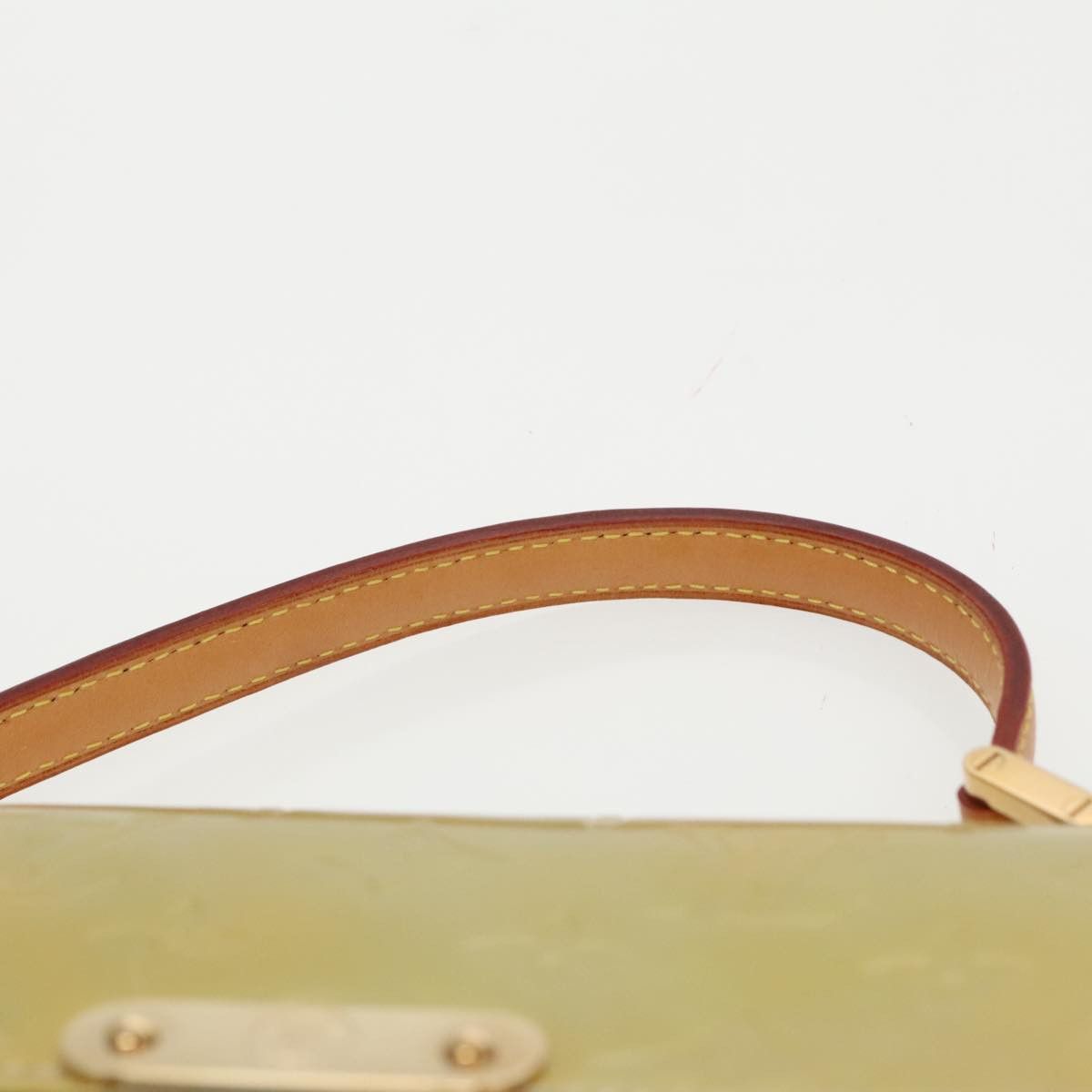 Louis Vuitton Spring Street Yellow Patent Leather Handbag (Pre-Owned) Size ONE SIZE - 11 Thumbnail