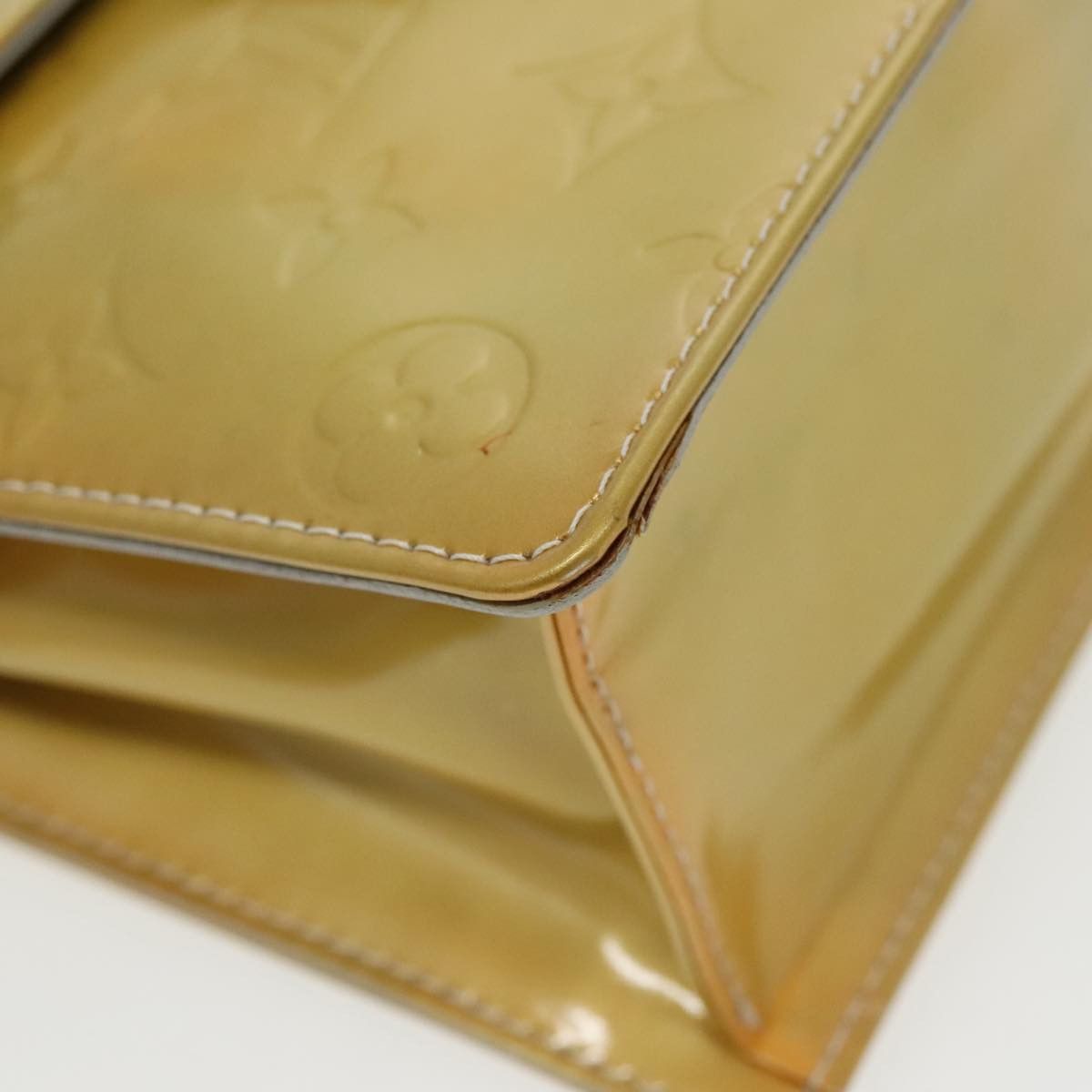 Louis Vuitton Spring Street Yellow Patent Leather Handbag (Pre-Owned) Size ONE SIZE - 7 Thumbnail