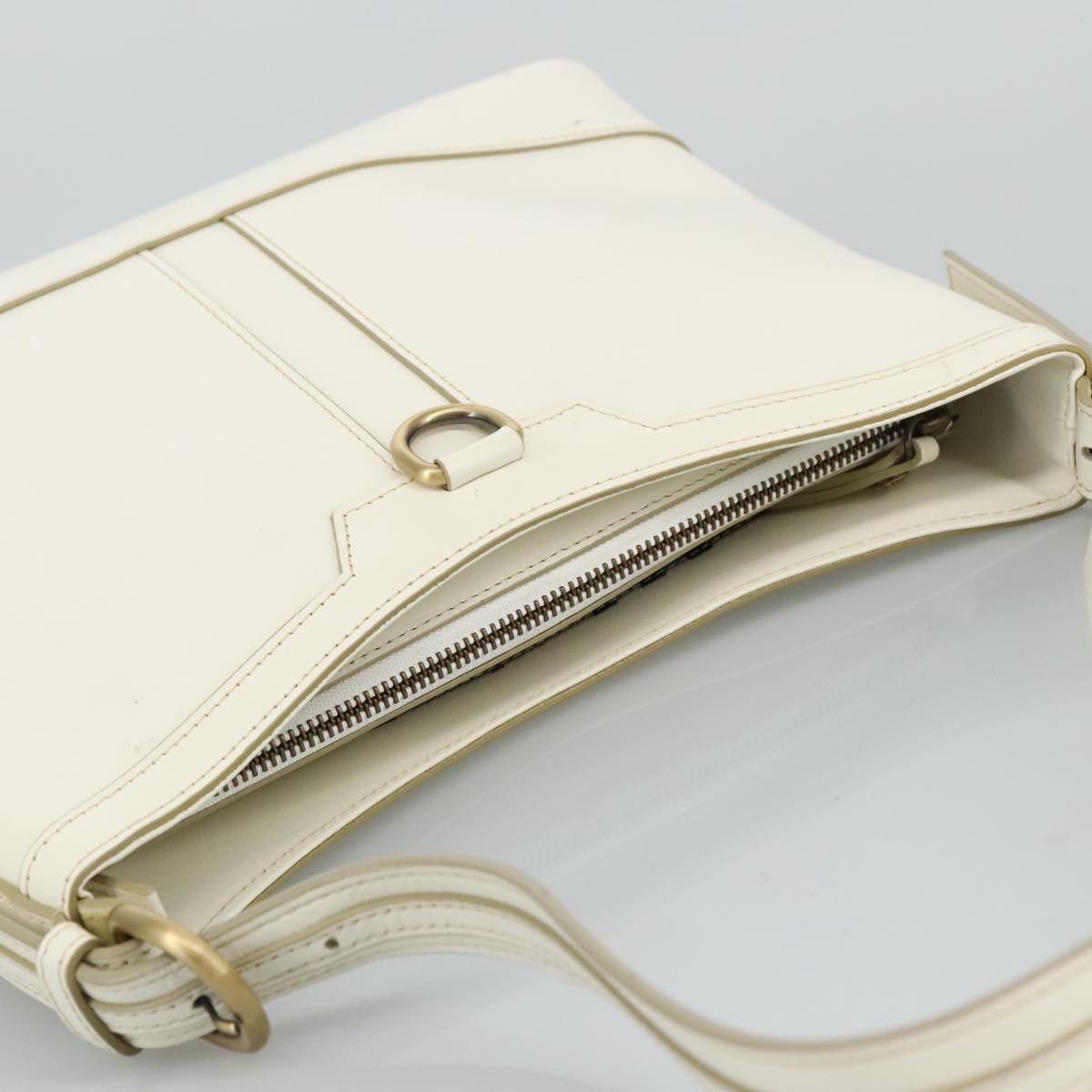Burberry Beige Leather Shoulder Bag (Pre-Owned) Size ONE SIZE - 5 Thumbnail