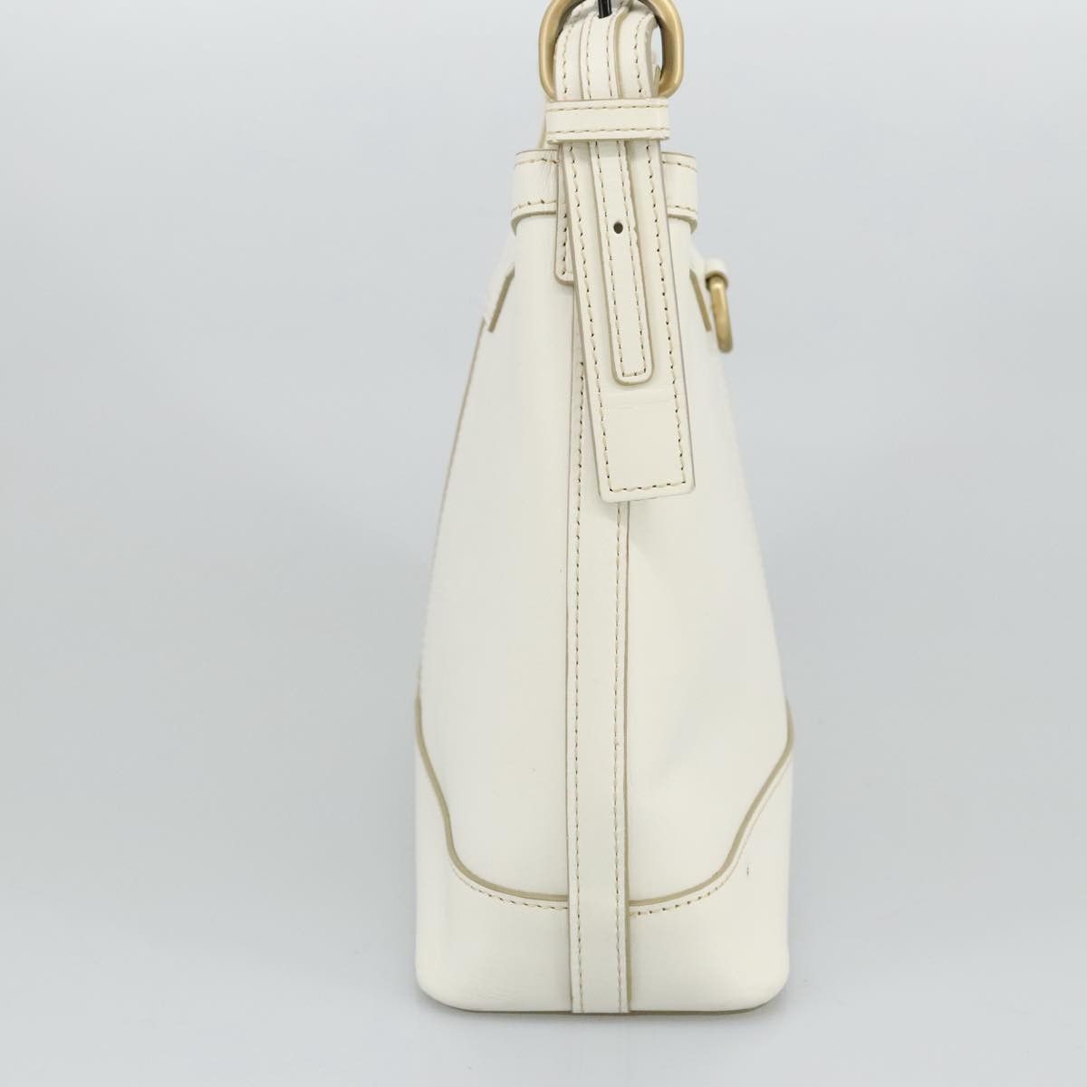 Burberry Beige Leather Shoulder Bag (Pre-Owned) Size ONE SIZE - 4 Thumbnail