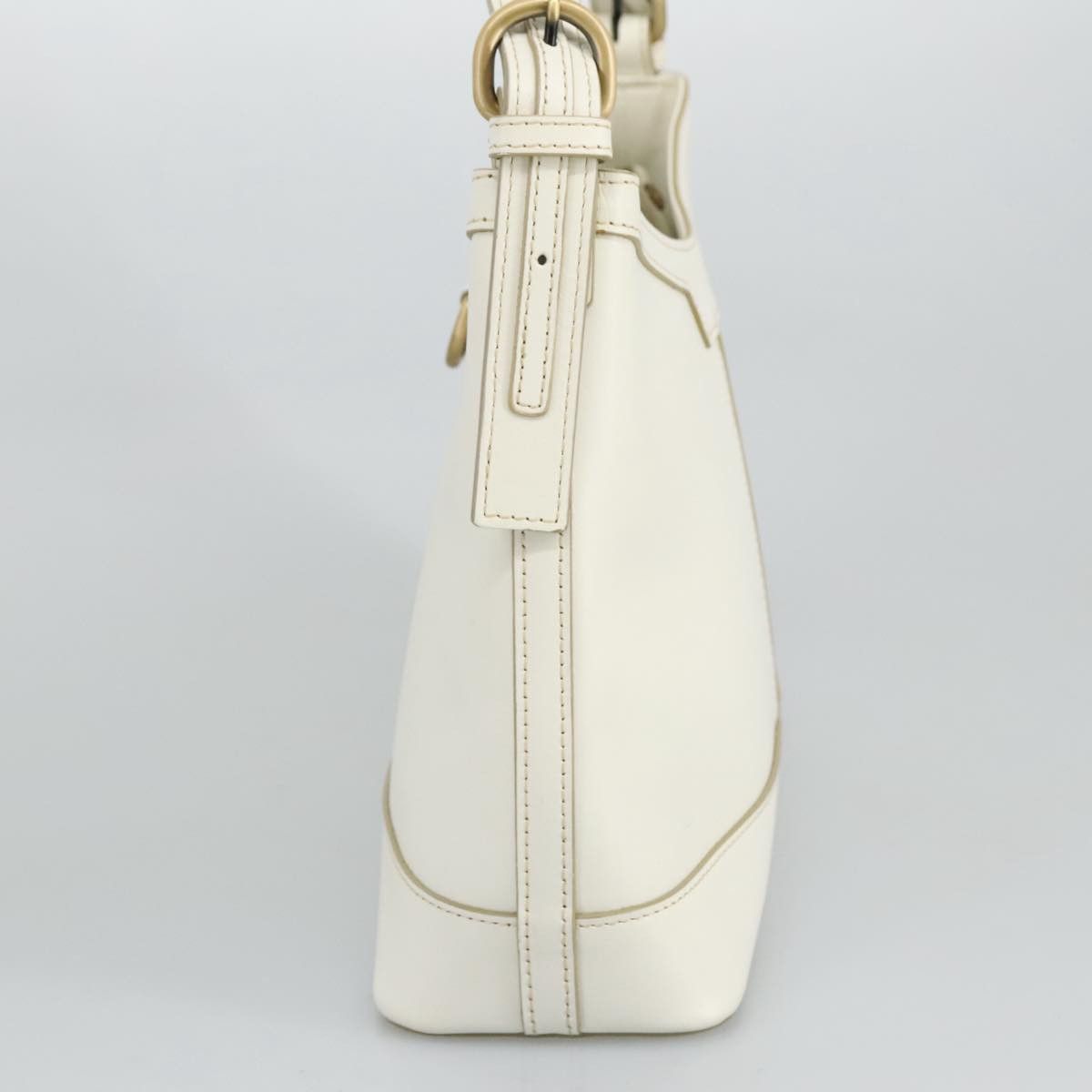 Burberry Beige Leather Shoulder Bag (Pre-Owned) Size ONE SIZE - 3 Thumbnail
