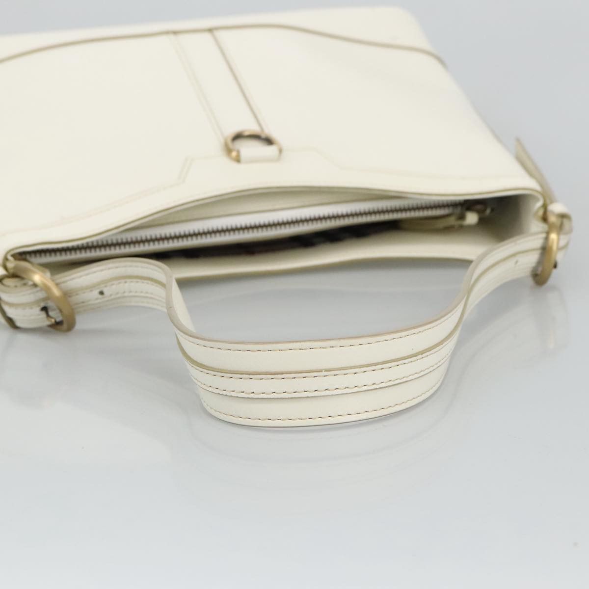 Burberry Beige Leather Shoulder Bag (Pre-Owned) Size ONE SIZE - 6 Thumbnail