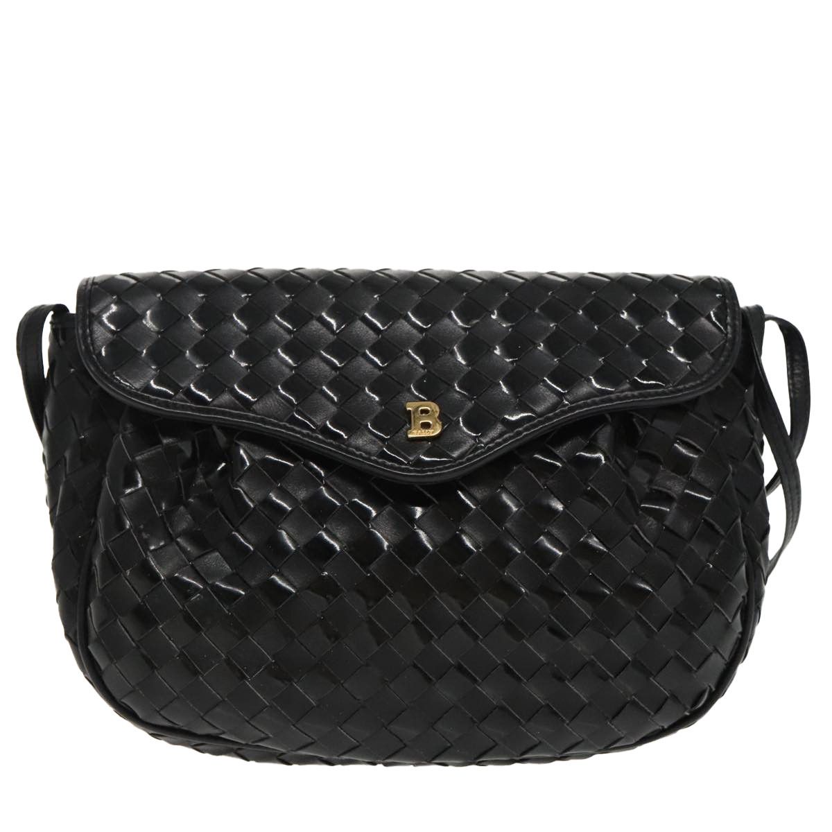 Bally Black Leather Shoulder Bag (Pre-Owned) Size ONE SIZE - 12 Thumbnail