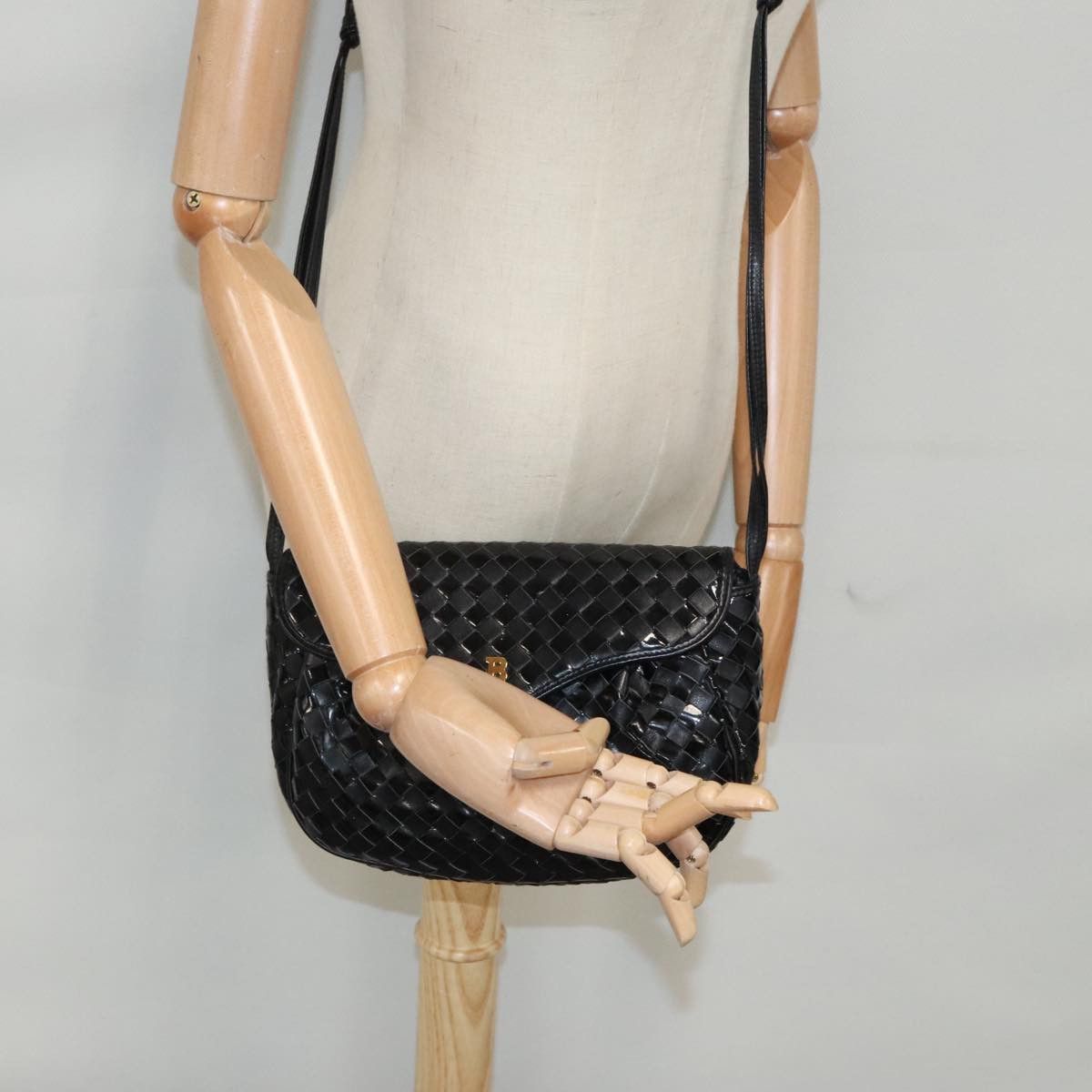 Bally Black Leather Shoulder Bag (Pre-Owned) Size ONE SIZE - 11 Thumbnail