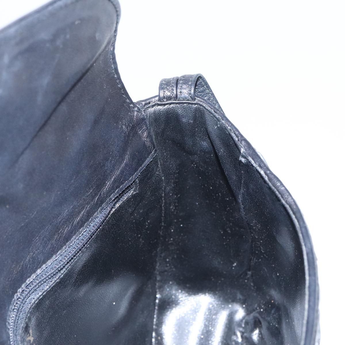 Bally Black Leather Shoulder Bag (Pre-Owned) Size ONE SIZE - 8 Thumbnail
