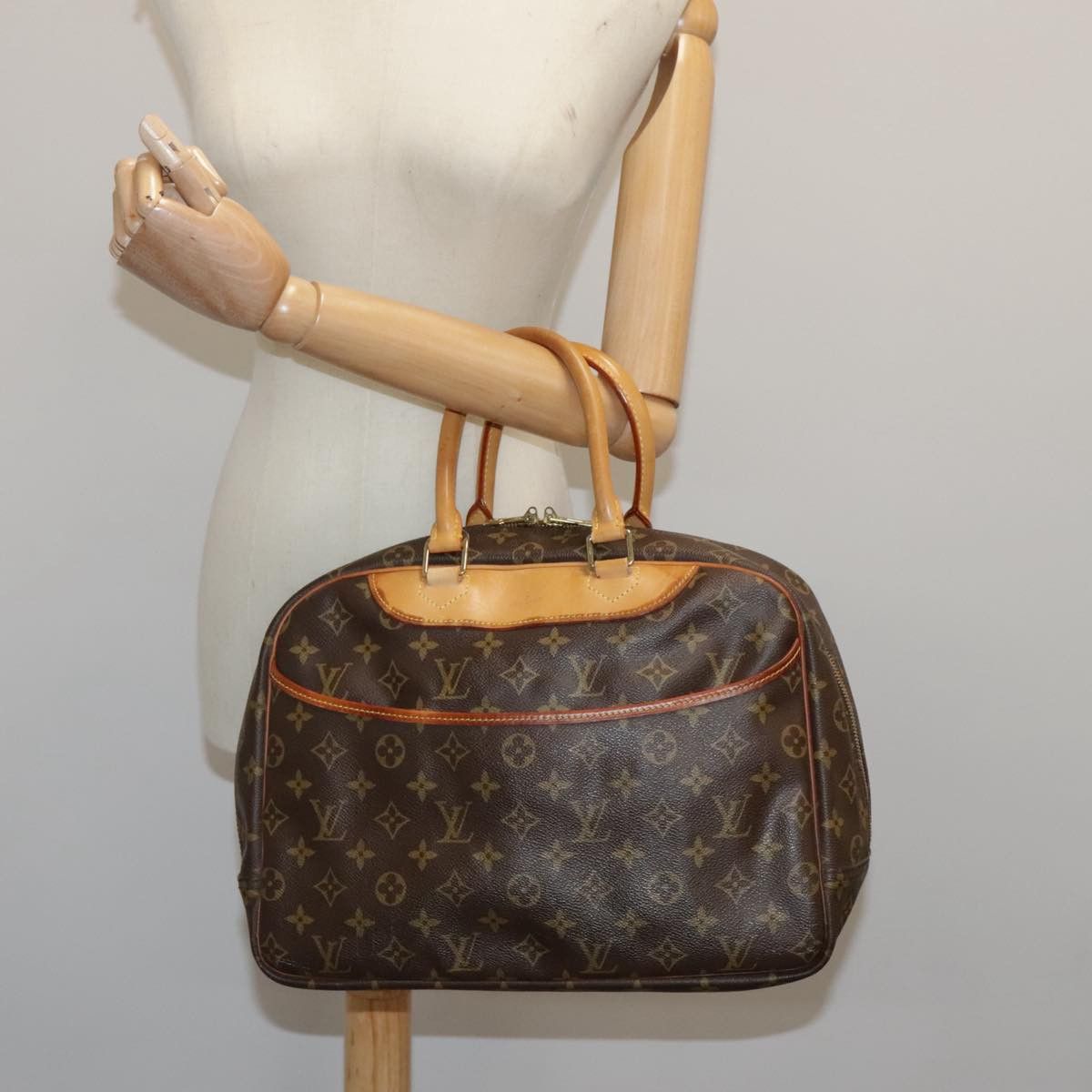 Louis Vuitton Deauville Brown Canvas Handbag (Pre-Owned) Size ONE SIZE - 16 Thumbnail