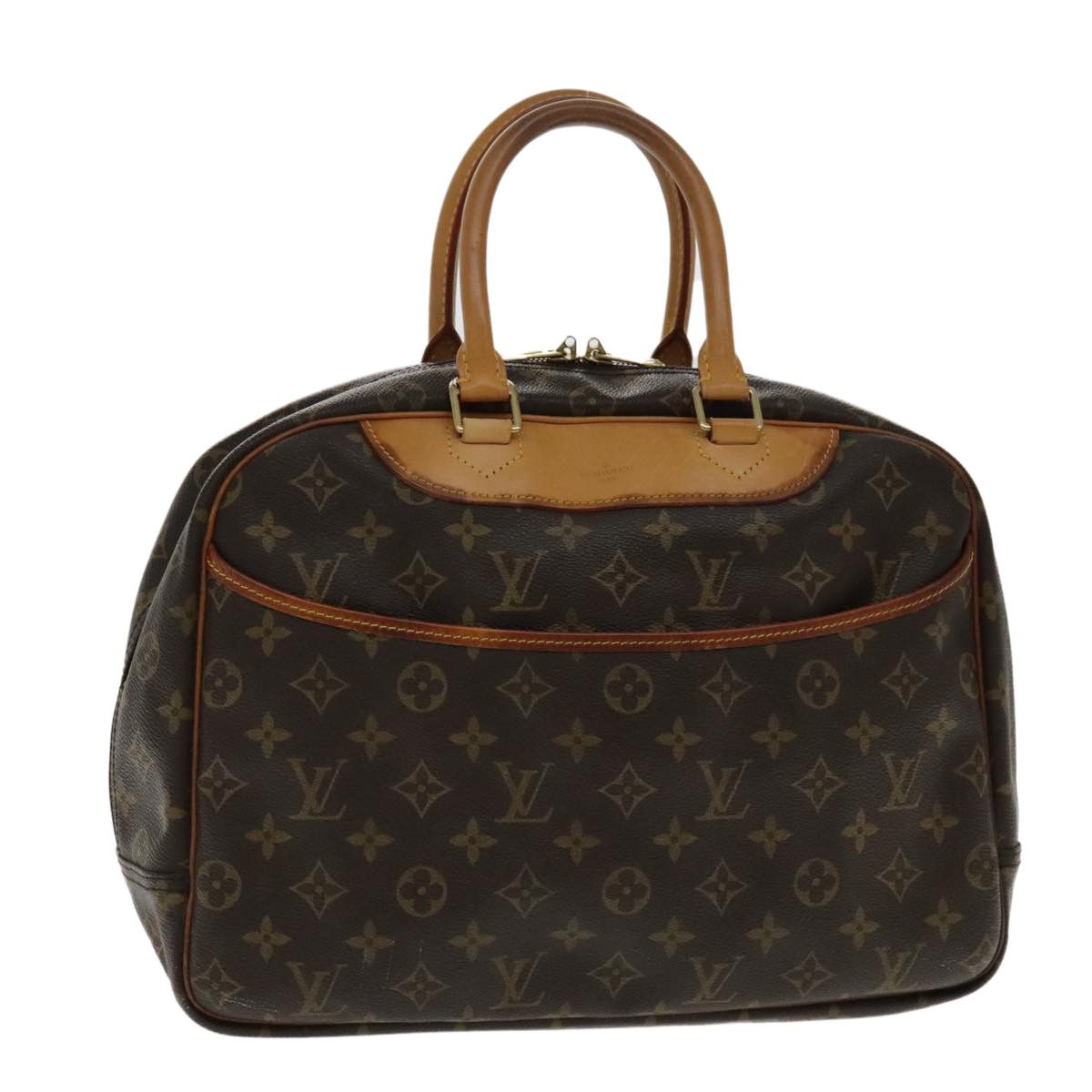 Louis Vuitton Deauville Brown Canvas Handbag (Pre-Owned) Size ONE SIZE - 17 Thumbnail