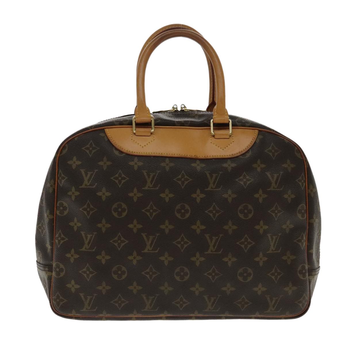 Louis Vuitton Deauville Brown Canvas Handbag (Pre-Owned) Size ONE SIZE - 2 Thumbnail