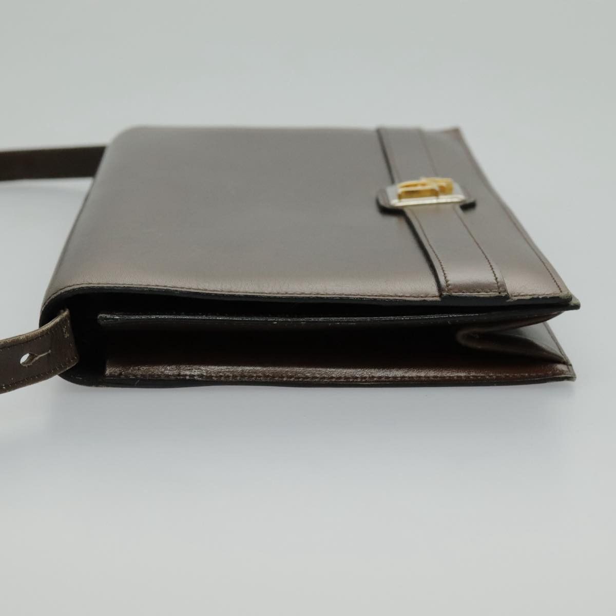 Dior Brown Leather Shoulder Bag (Pre-Owned) Size ONE SIZE - 3 Thumbnail