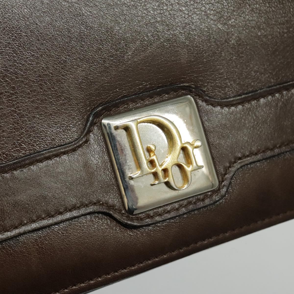 Dior Brown Leather Shoulder Bag (Pre-Owned) Size ONE SIZE - 20 Thumbnail