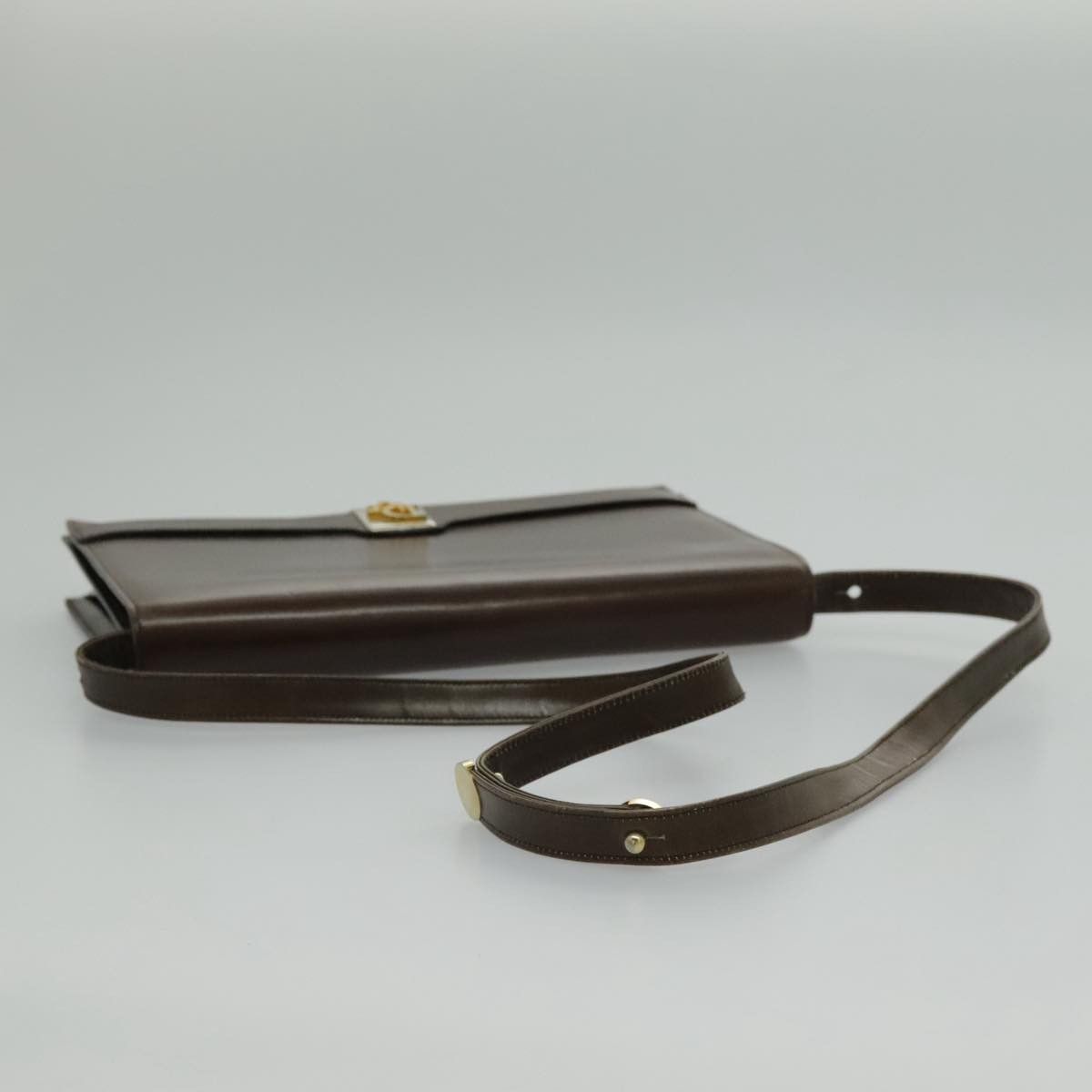 Dior Brown Leather Shoulder Bag (Pre-Owned) Size ONE SIZE - 5 Thumbnail