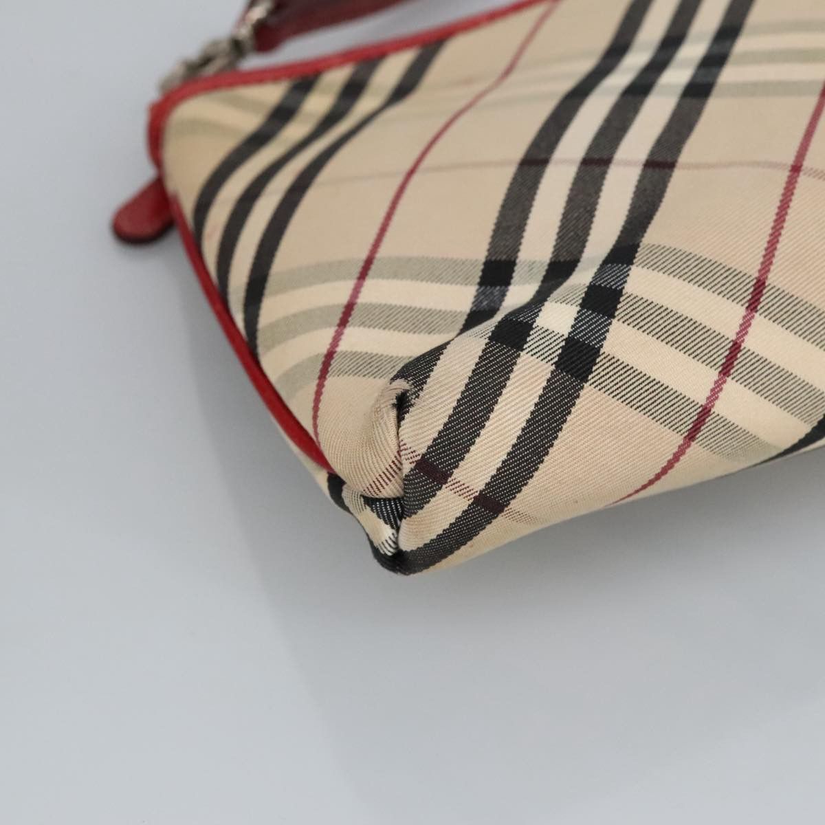 Burberry Nova Check Beige Canvas Clutch Bag (Pre-Owned) Size ONE SIZE - 9 Thumbnail