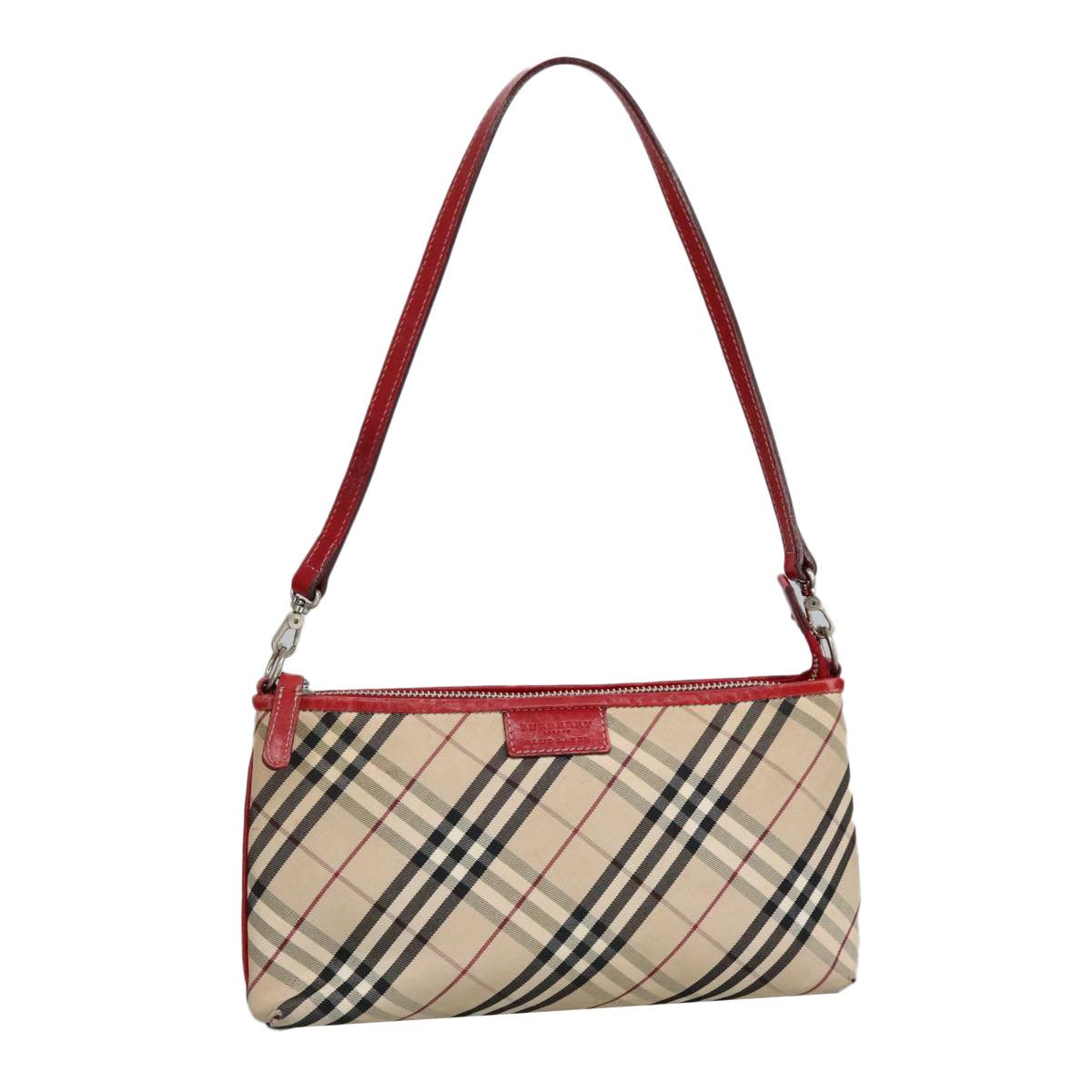 Burberry Nova Check Beige Canvas Clutch Bag (Pre-Owned) Size ONE SIZE - 18 Thumbnail