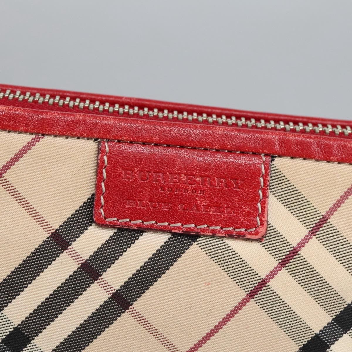 Burberry Nova Check Beige Canvas Clutch Bag (Pre-Owned) Size ONE SIZE - 16 Thumbnail