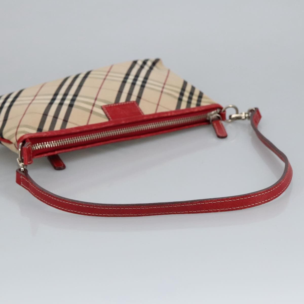 Burberry Nova Check Beige Canvas Clutch Bag (Pre-Owned) Size ONE SIZE - 5 Thumbnail