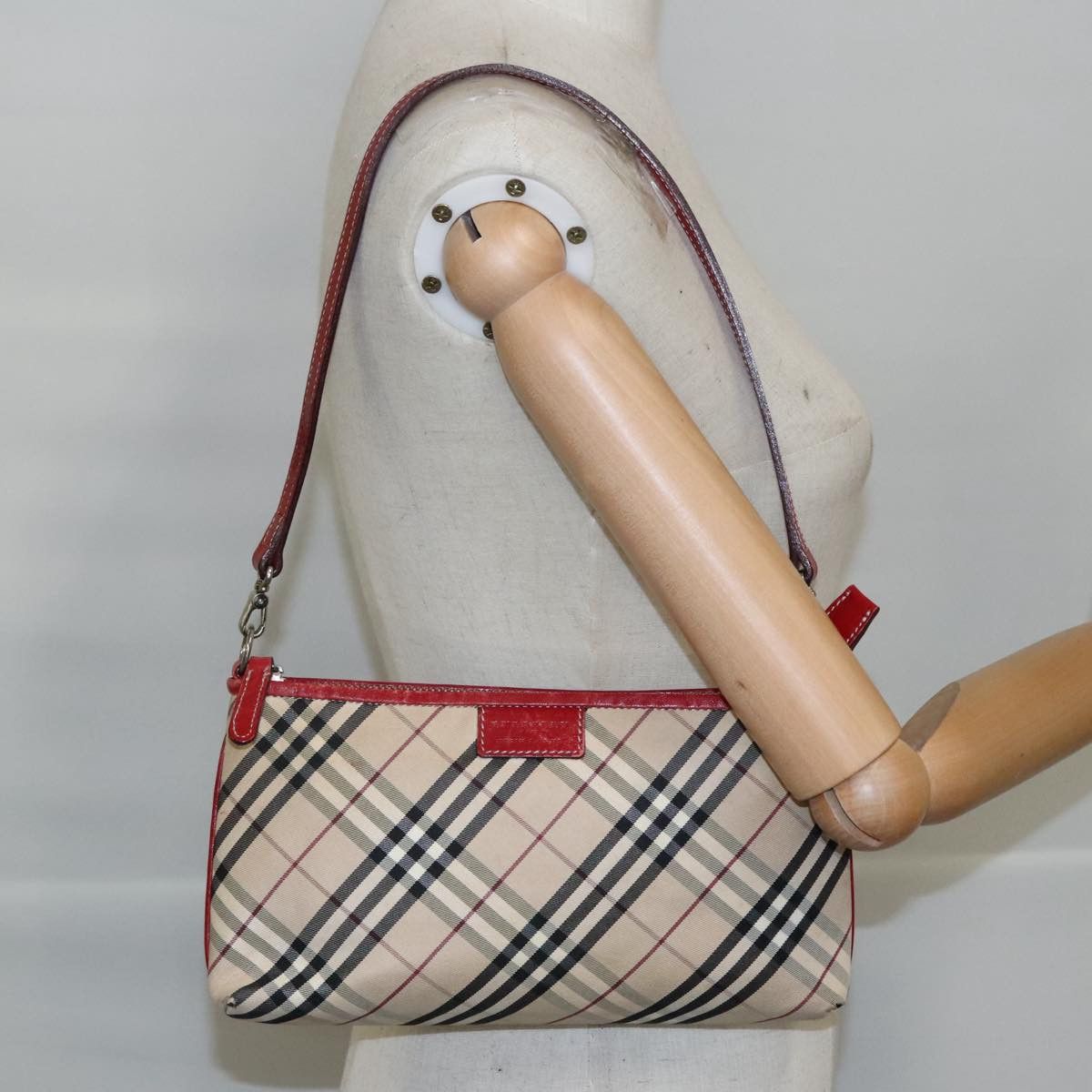 Burberry Nova Check Beige Canvas Clutch Bag (Pre-Owned) Size ONE SIZE - 17 Thumbnail
