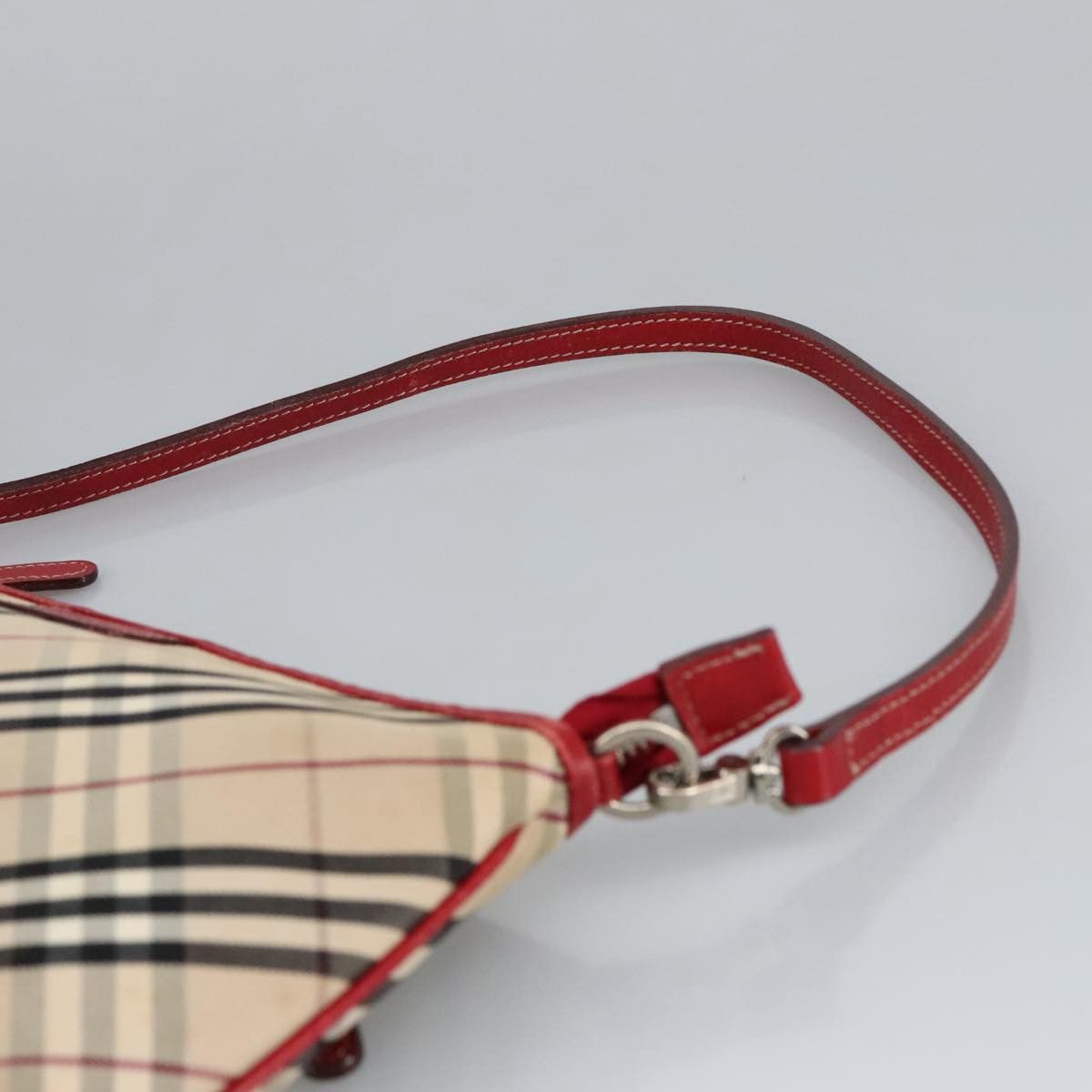 Burberry Nova Check Beige Canvas Clutch Bag (Pre-Owned) Size ONE SIZE - 10 Thumbnail