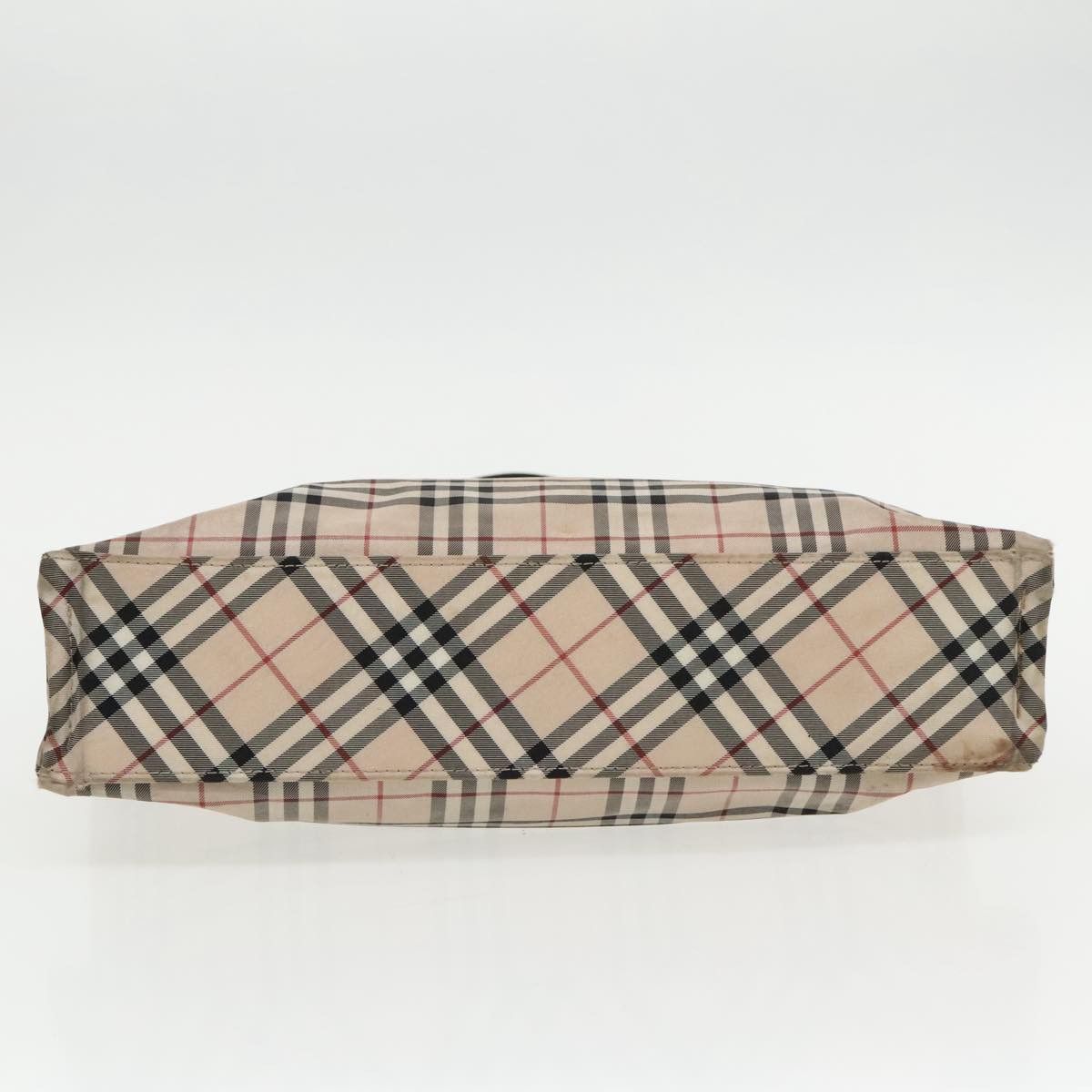 Burberry Nova Check Beige Synthetic Handbag (Pre-Owned) Size ONE SIZE - 9 Thumbnail