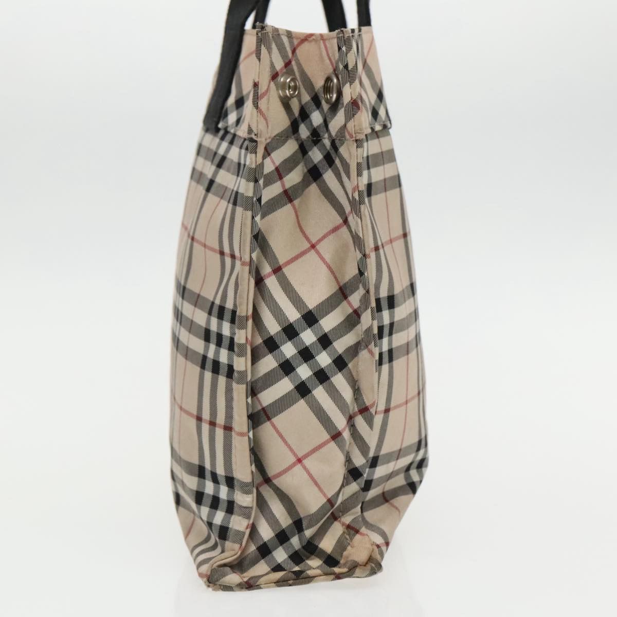 Burberry Nova Check Beige Synthetic Handbag (Pre-Owned) Size ONE SIZE - 4 Thumbnail
