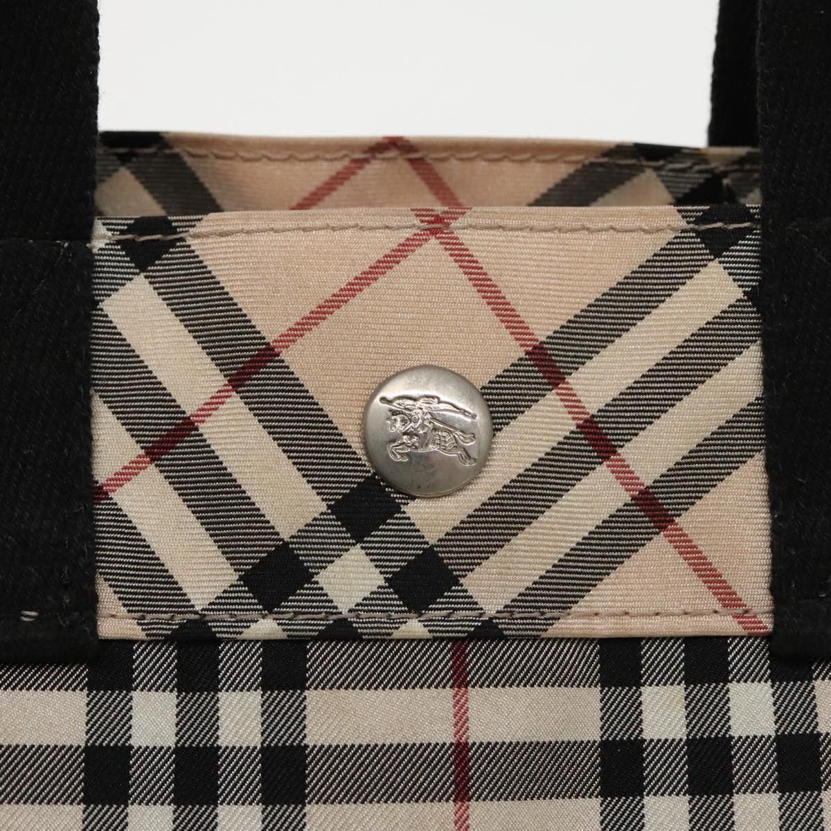 Burberry Nova Check Beige Synthetic Handbag (Pre-Owned) Size ONE SIZE - 14 Thumbnail