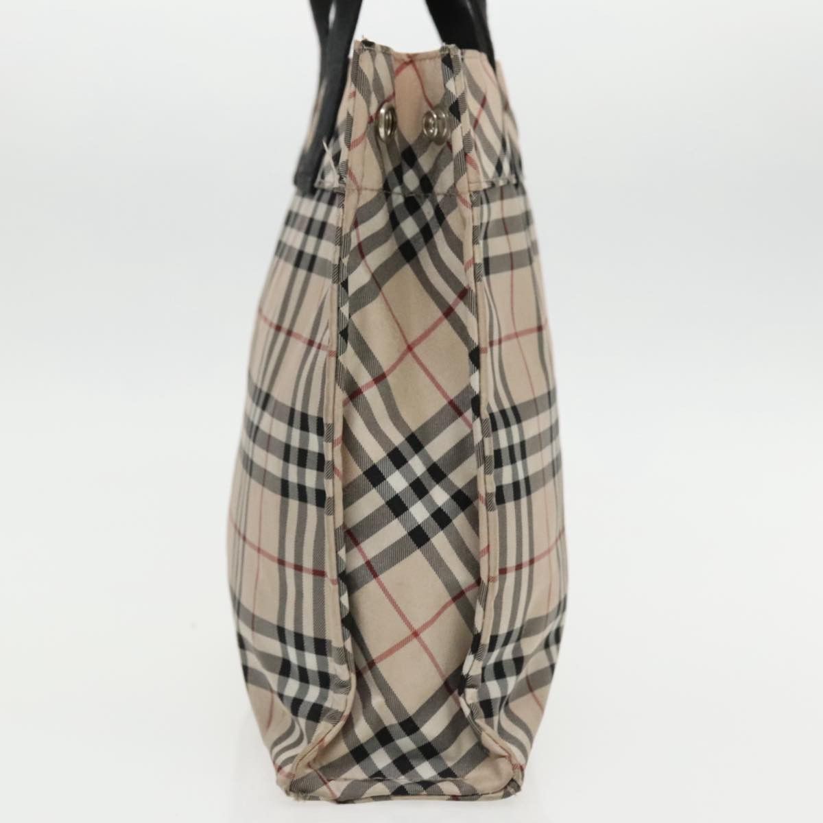 Burberry Nova Check Beige Synthetic Handbag (Pre-Owned) Size ONE SIZE - 5 Thumbnail