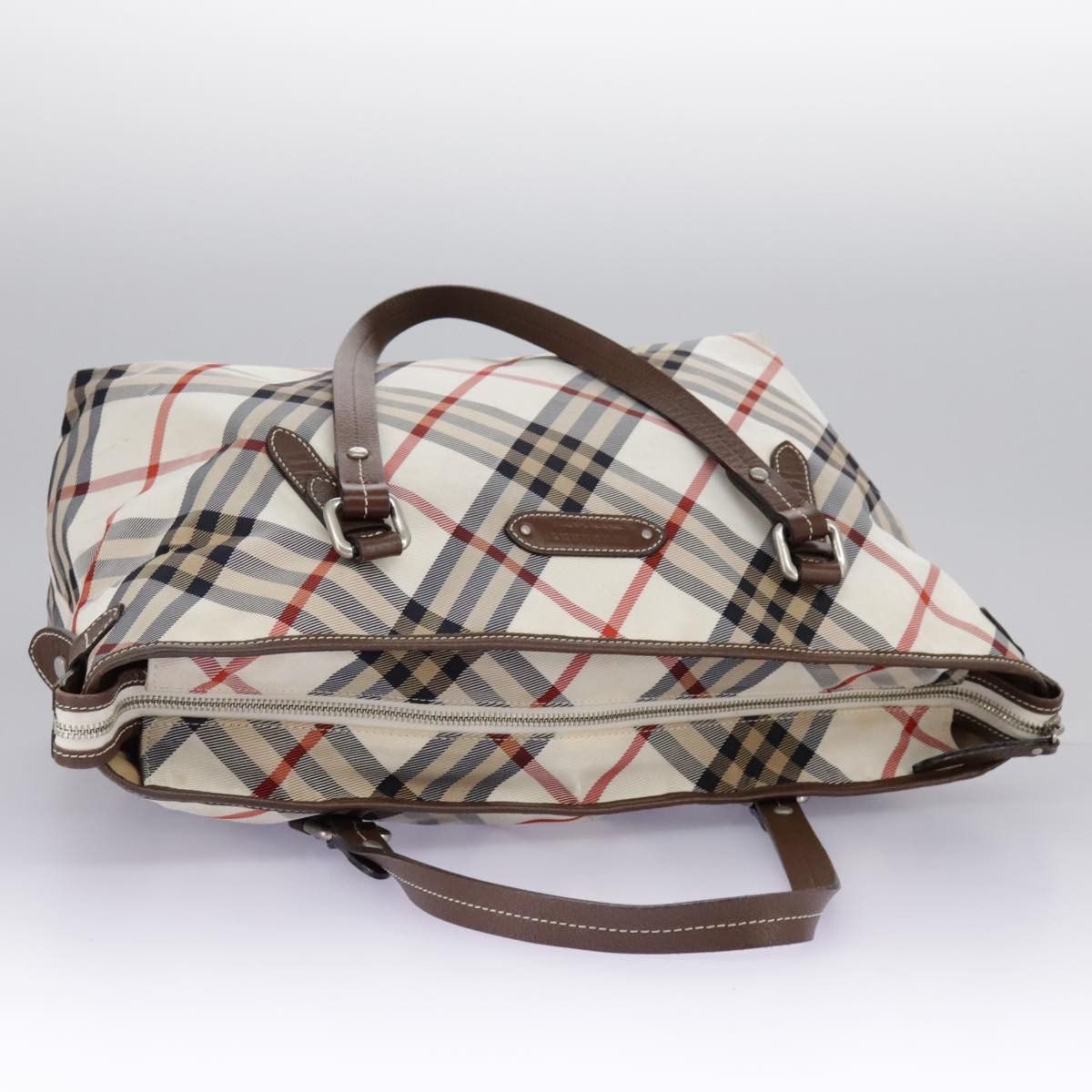 Burberry Nova Check Beige Synthetic Tote Bag (Pre-Owned) Size ONE SIZE - 6 Thumbnail