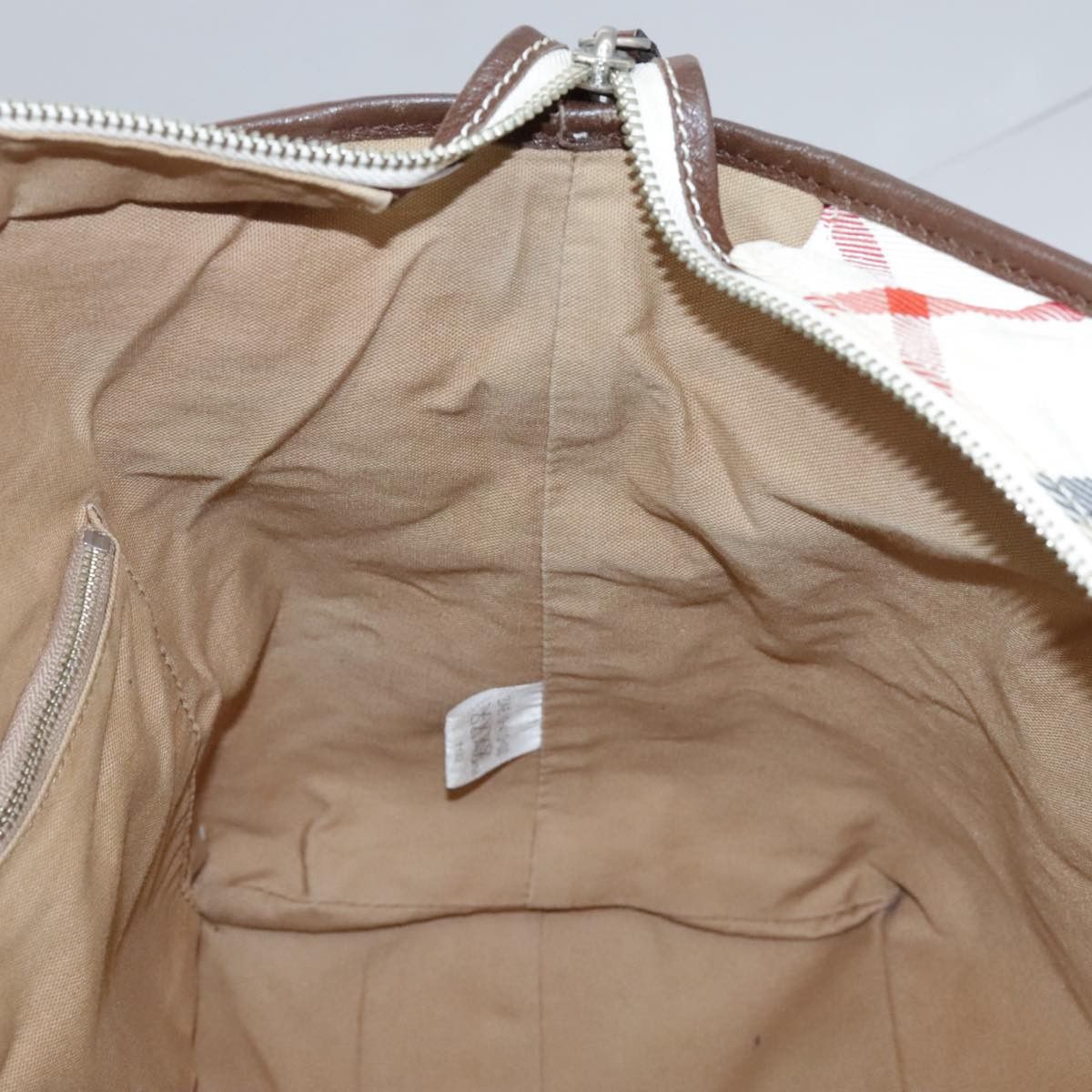 Burberry Nova Check Beige Synthetic Tote Bag (Pre-Owned) Size ONE SIZE - 20 Thumbnail