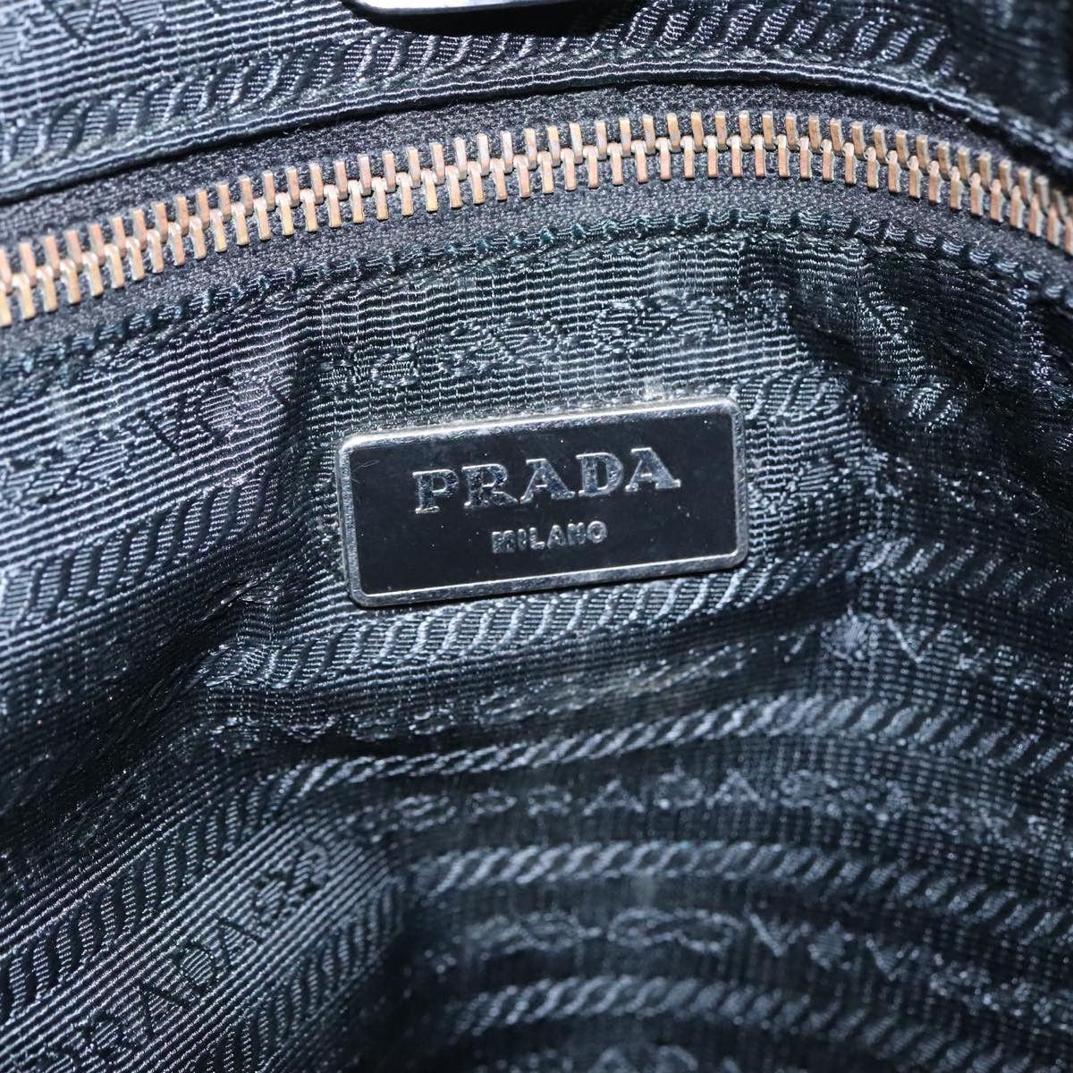 Prada Tessuto Black Synthetic Tote Bag (Pre-Owned) Size ONE SIZE - 12 Thumbnail