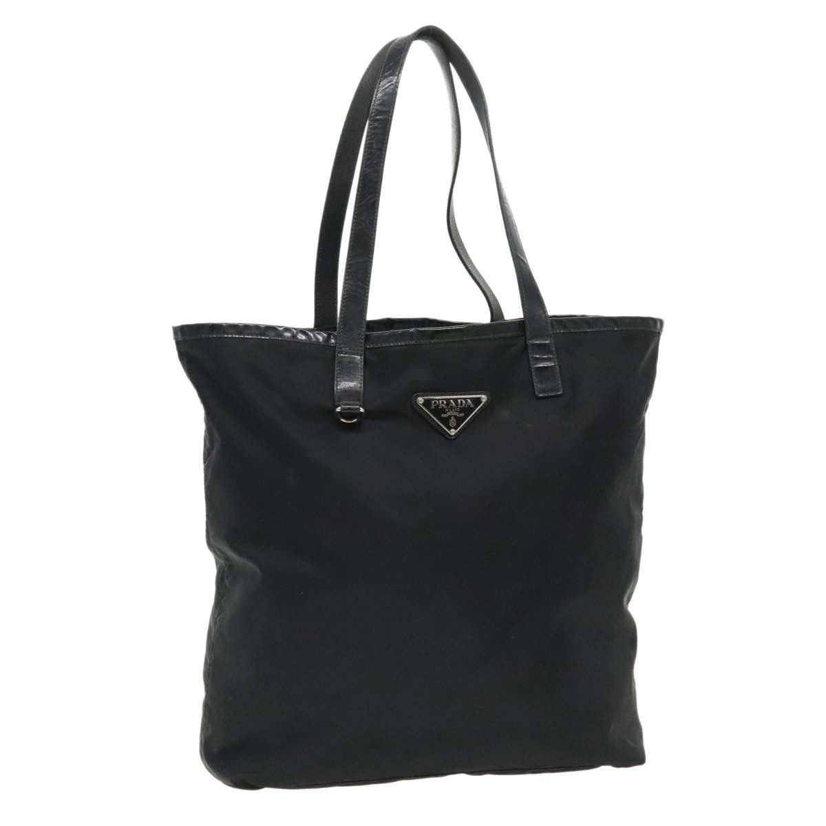 Prada Tessuto Black Synthetic Tote Bag (Pre-Owned) Size ONE SIZE - 15 Thumbnail