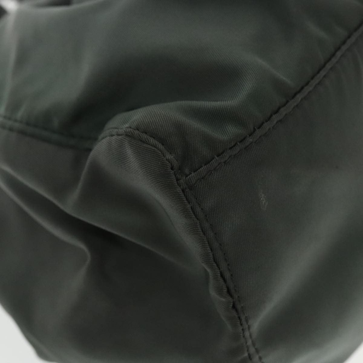 Prada Tessuto Khaki Synthetic Handbag (Pre-Owned) Size ONE SIZE - 6 Thumbnail