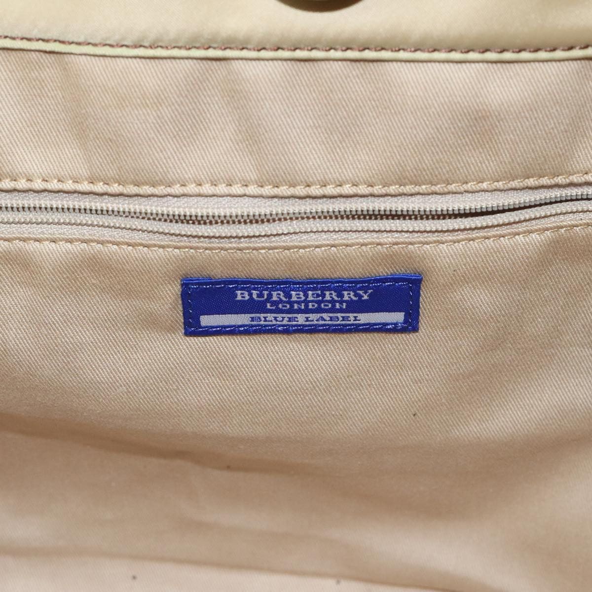 Burberry Blue Label Beige Synthetic Tote Bag (Pre-Owned) Size ONE SIZE - 14 Thumbnail