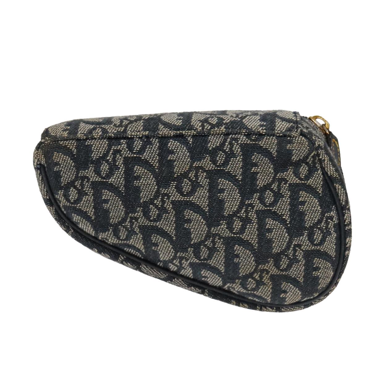 Dior Saddle Navy Canvas Clutch Bag (Pre-Owned) Size ONE SIZE - 2 Thumbnail