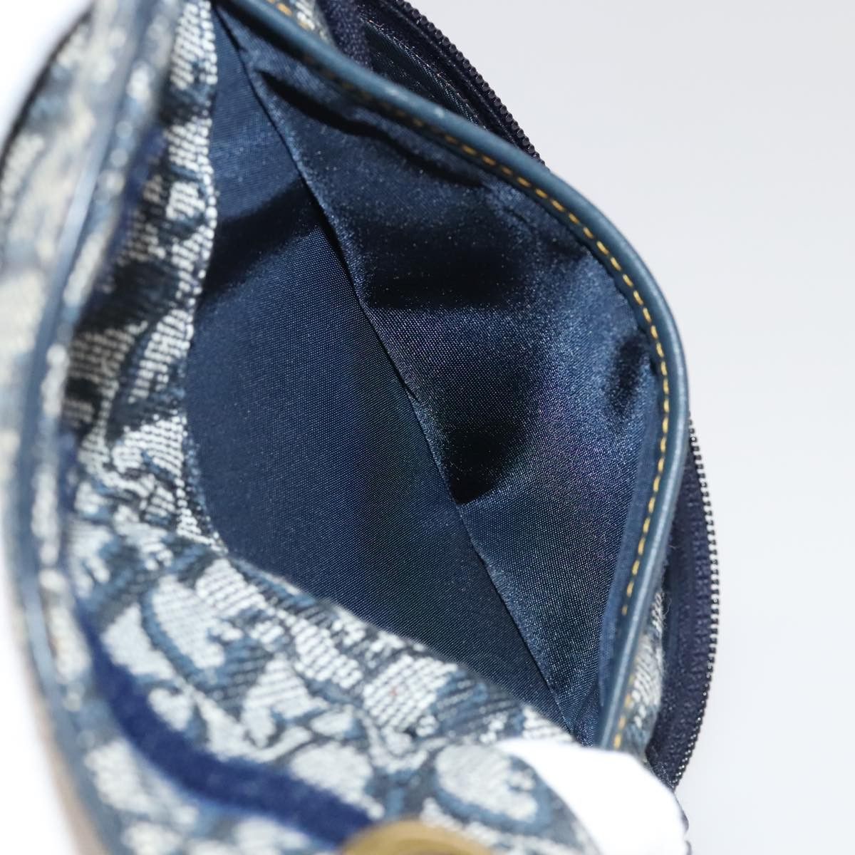 Dior Saddle Navy Canvas Clutch Bag (Pre-Owned) Size ONE SIZE - 19 Thumbnail