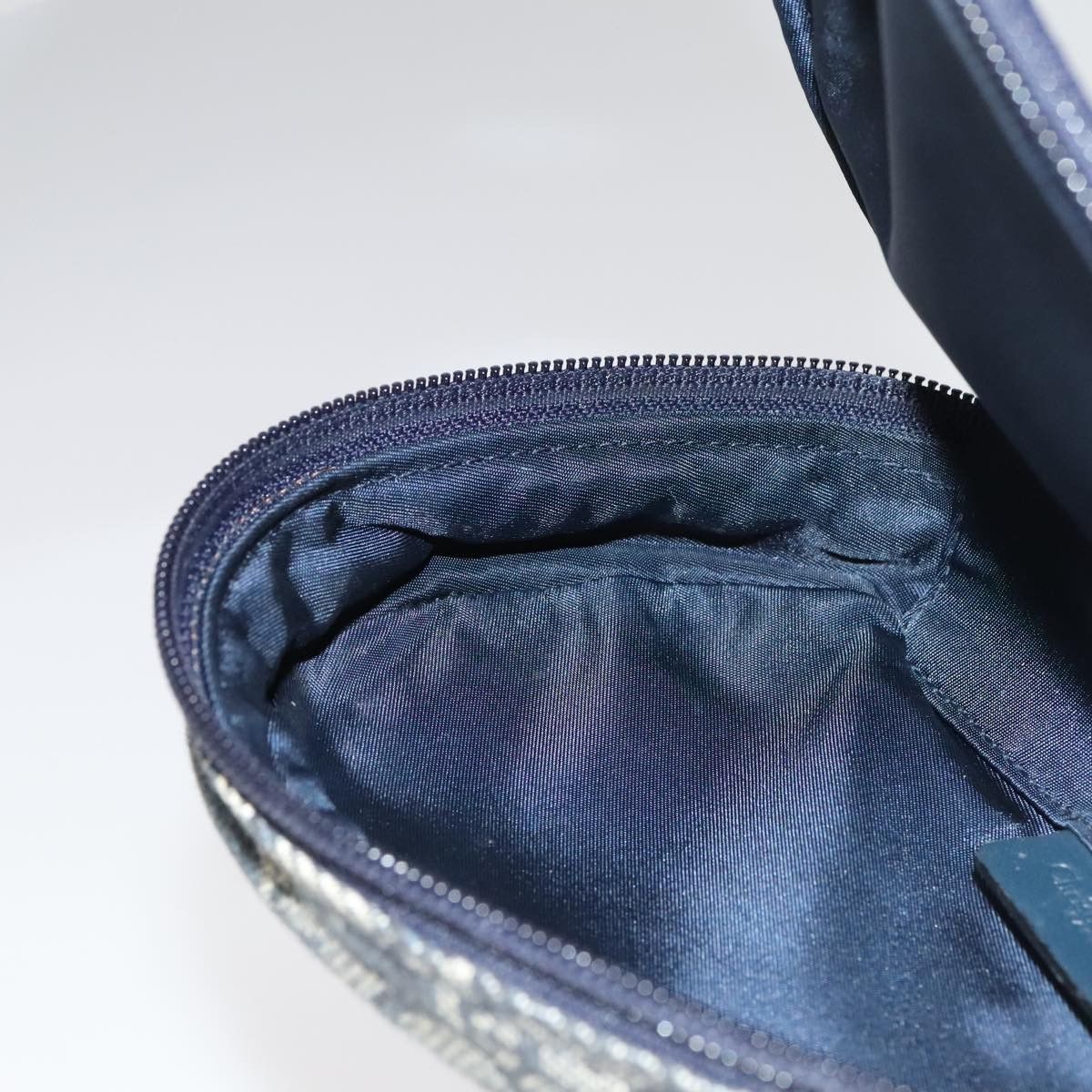 Dior Saddle Navy Canvas Clutch Bag (Pre-Owned) Size ONE SIZE - 18 Thumbnail