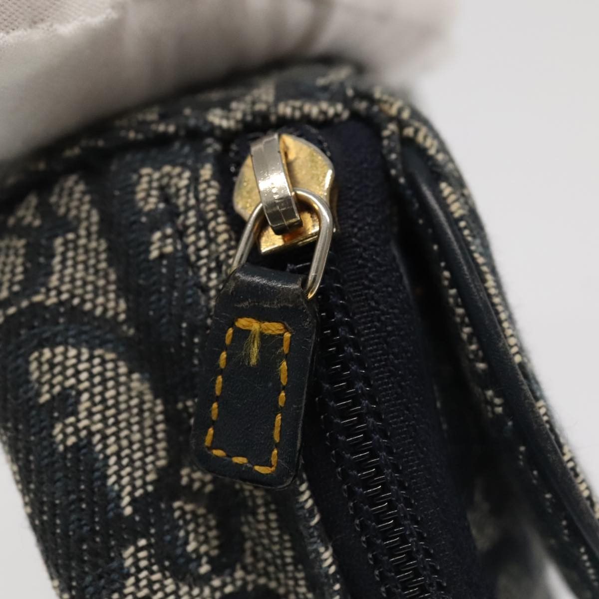 Dior Saddle Navy Canvas Clutch Bag (Pre-Owned) Size ONE SIZE - 16 Thumbnail