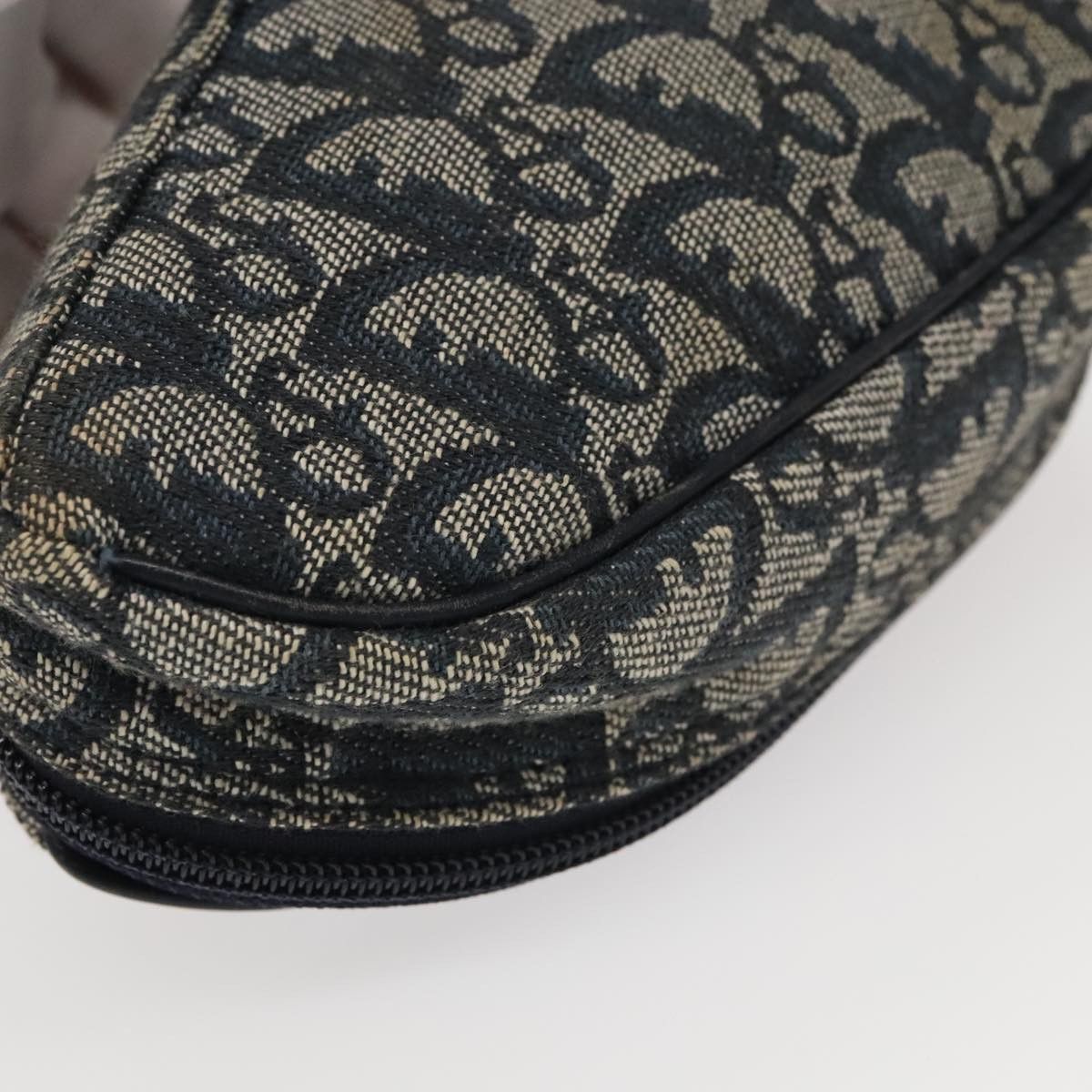 Dior Saddle Navy Canvas Clutch Bag (Pre-Owned) Size ONE SIZE - 15 Thumbnail