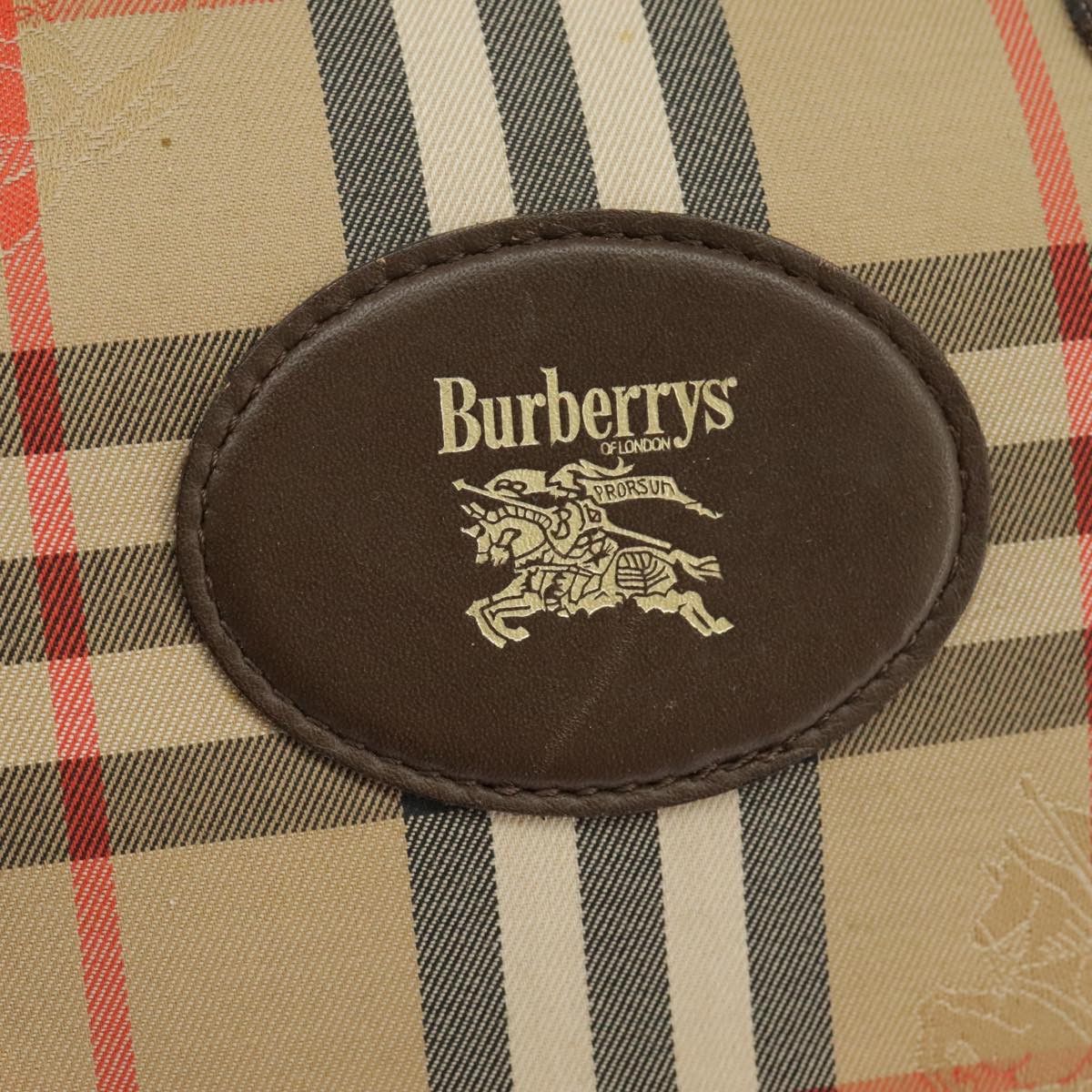 Burberry Nova Check Beige Canvas Travel Bag (Pre-Owned) Size ONE SIZE - 15 Thumbnail