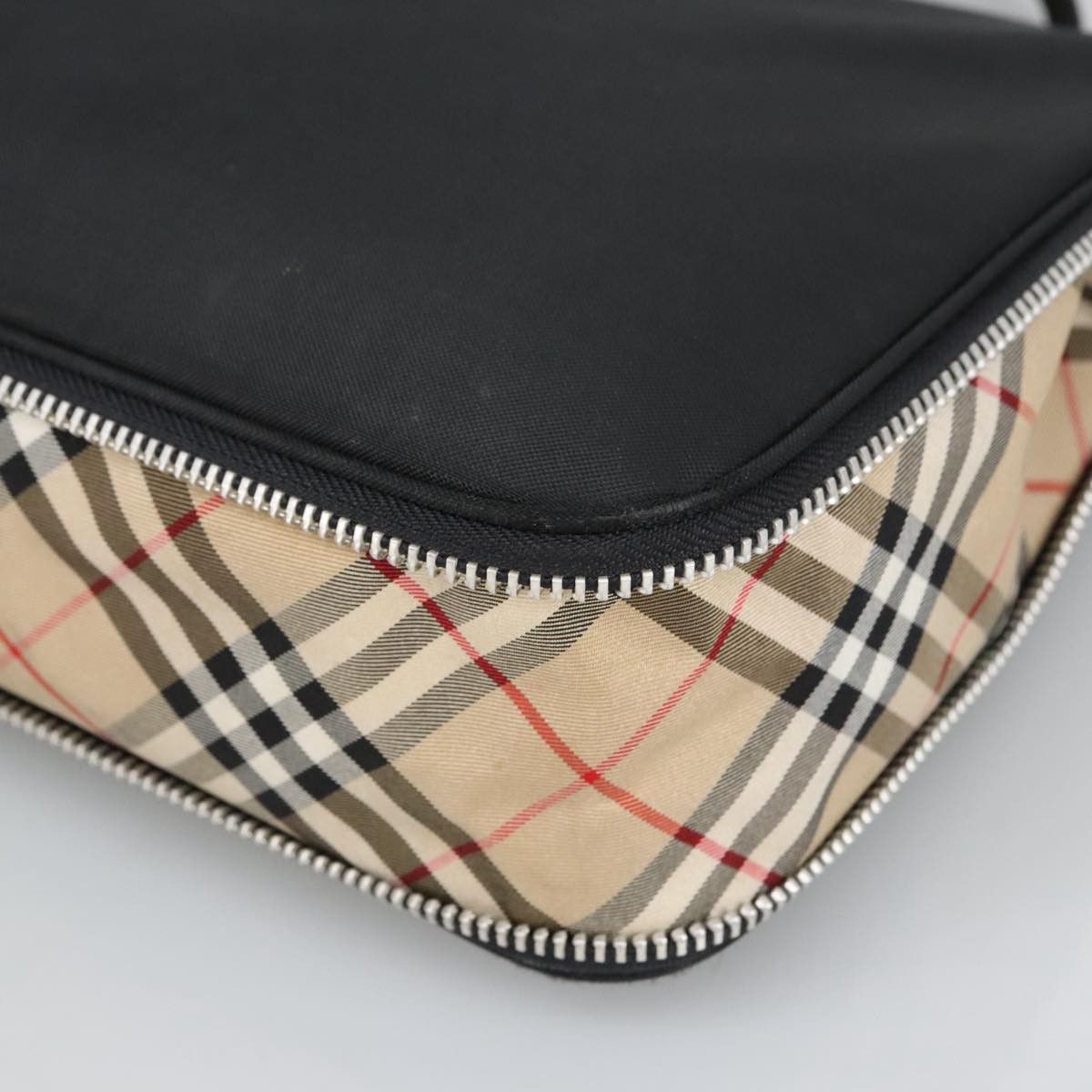 Burberry Black Synthetic Shoulder Bag (Pre-Owned) Size ONE SIZE - 10 Thumbnail