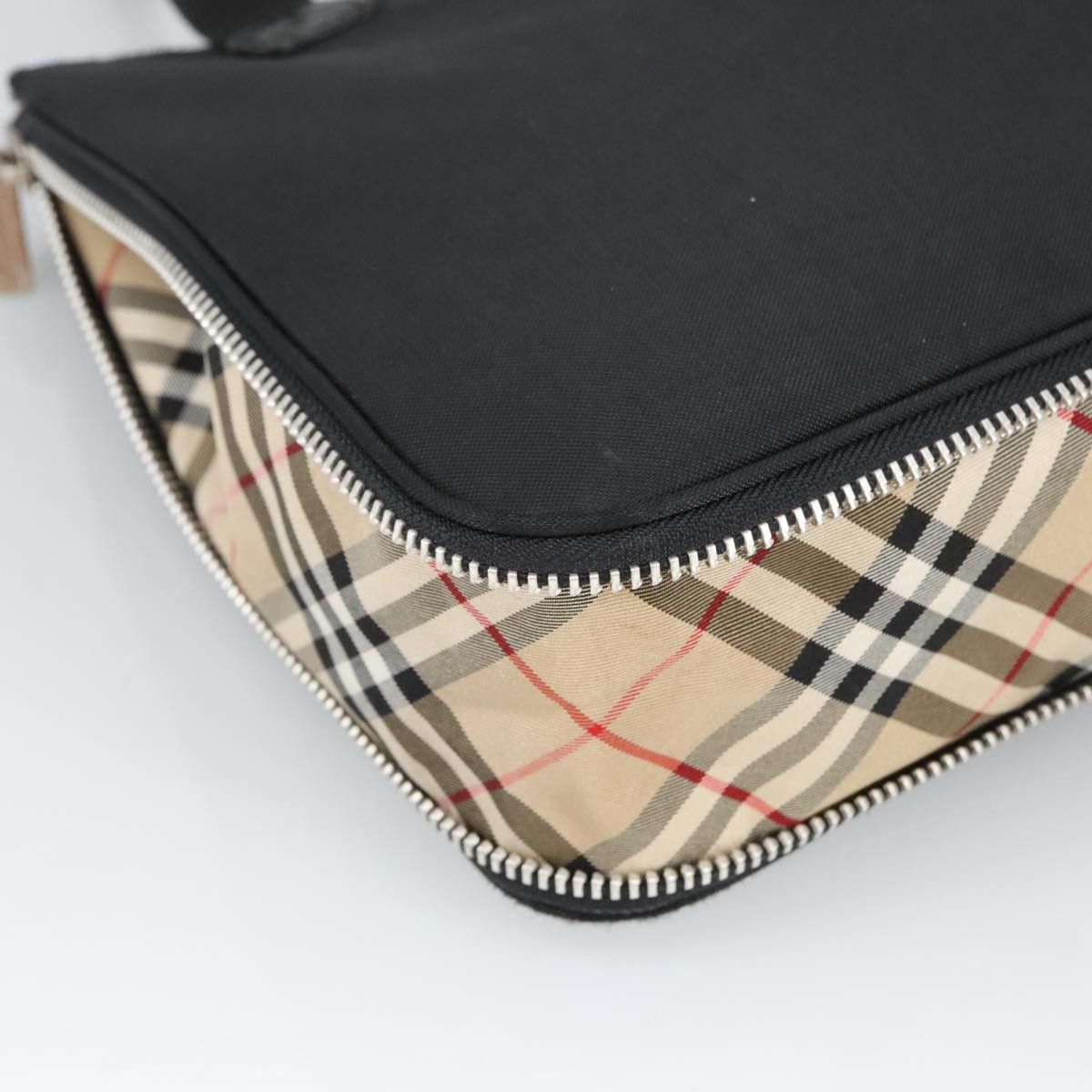 Burberry Black Synthetic Shoulder Bag (Pre-Owned) Size ONE SIZE - 13 Thumbnail