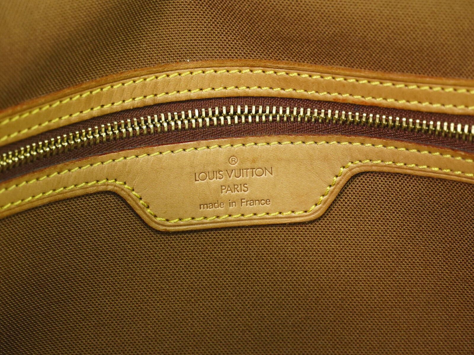 Louis Vuitton Abbesses Brown Canvas Backpack Bag (Pre-Owned) Size ONE SIZE - 9 Thumbnail