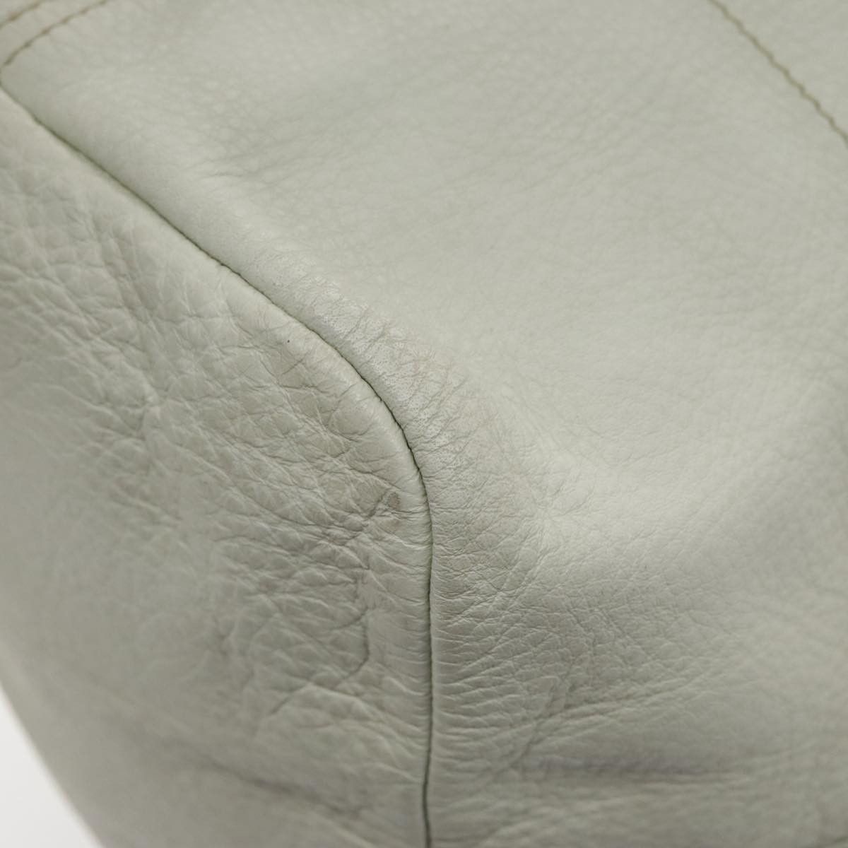 Prada White Leather Handbag (Pre-Owned) Size ONE SIZE - 17 Thumbnail
