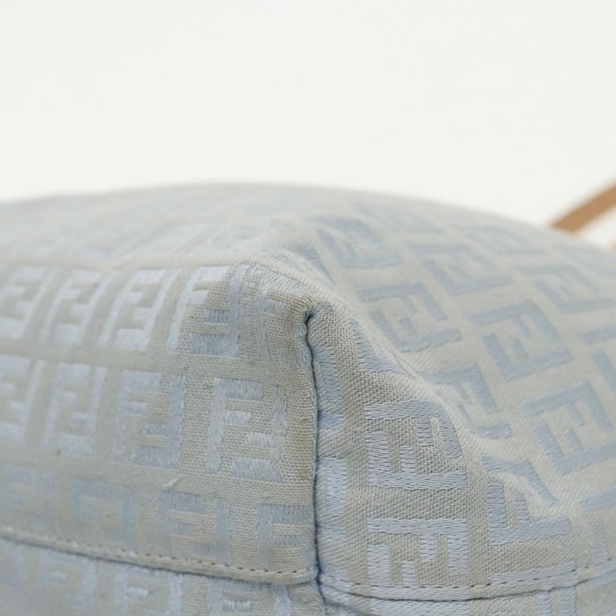 Fendi Blue Canvas Tote Bag (Pre-Owned) Size ONE SIZE - 10 Thumbnail
